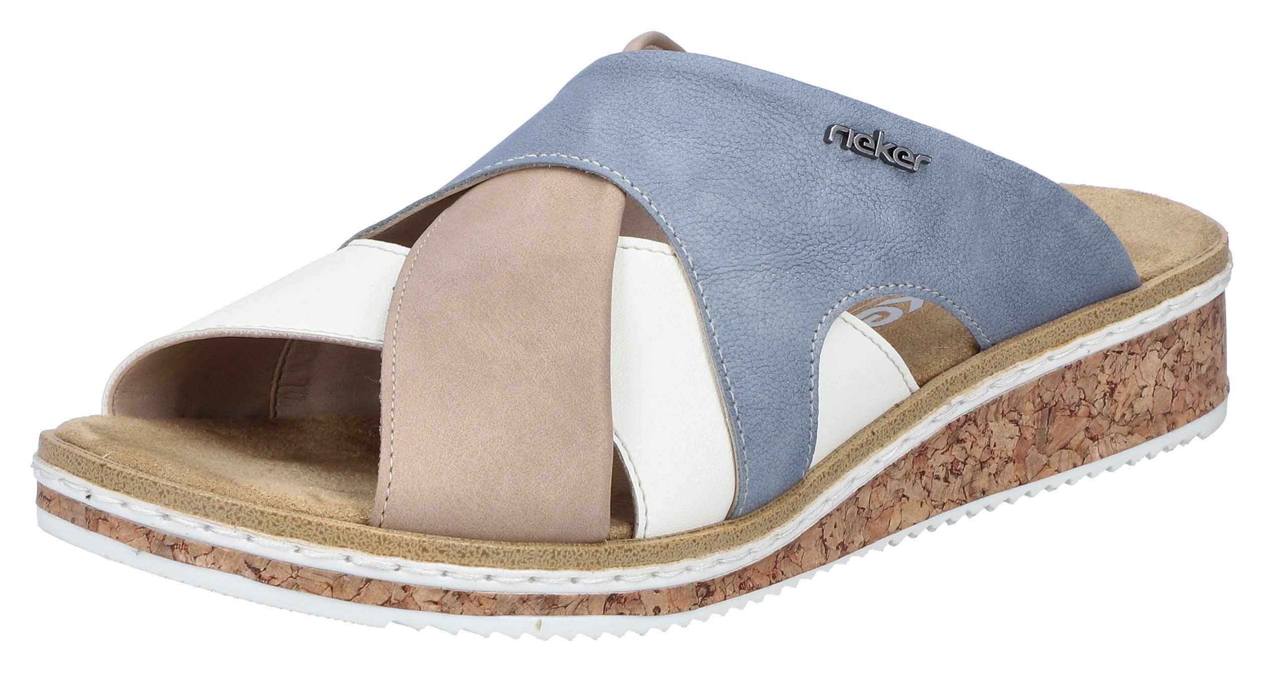 Rieker Pantolette Sommerschuh, Hausschuh, Strandschuh, Urlaubschuh günstig online kaufen