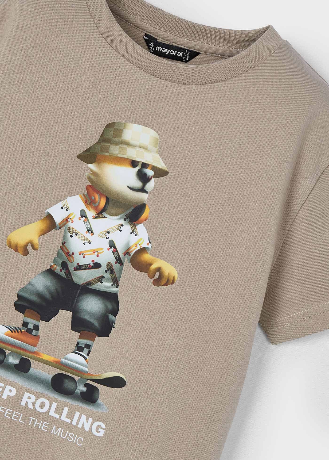 Mayoral Print-Shirt Shirt Keep Rolling (304169)