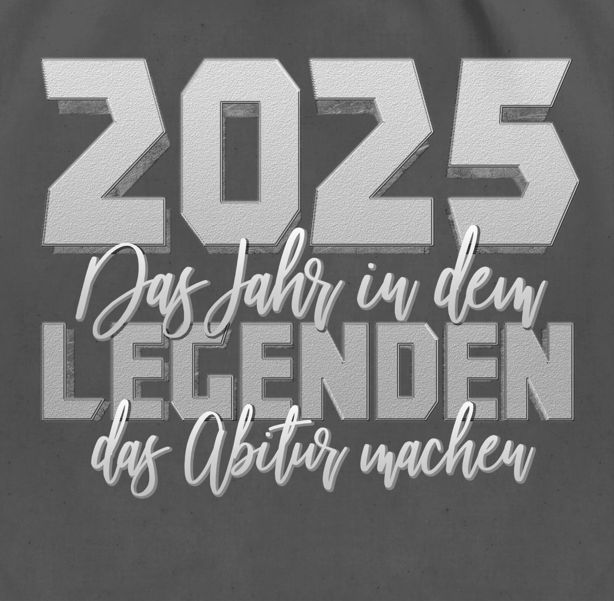 Shirtracer Turnbeutel 2025 Das Jahr in günstig online kaufen