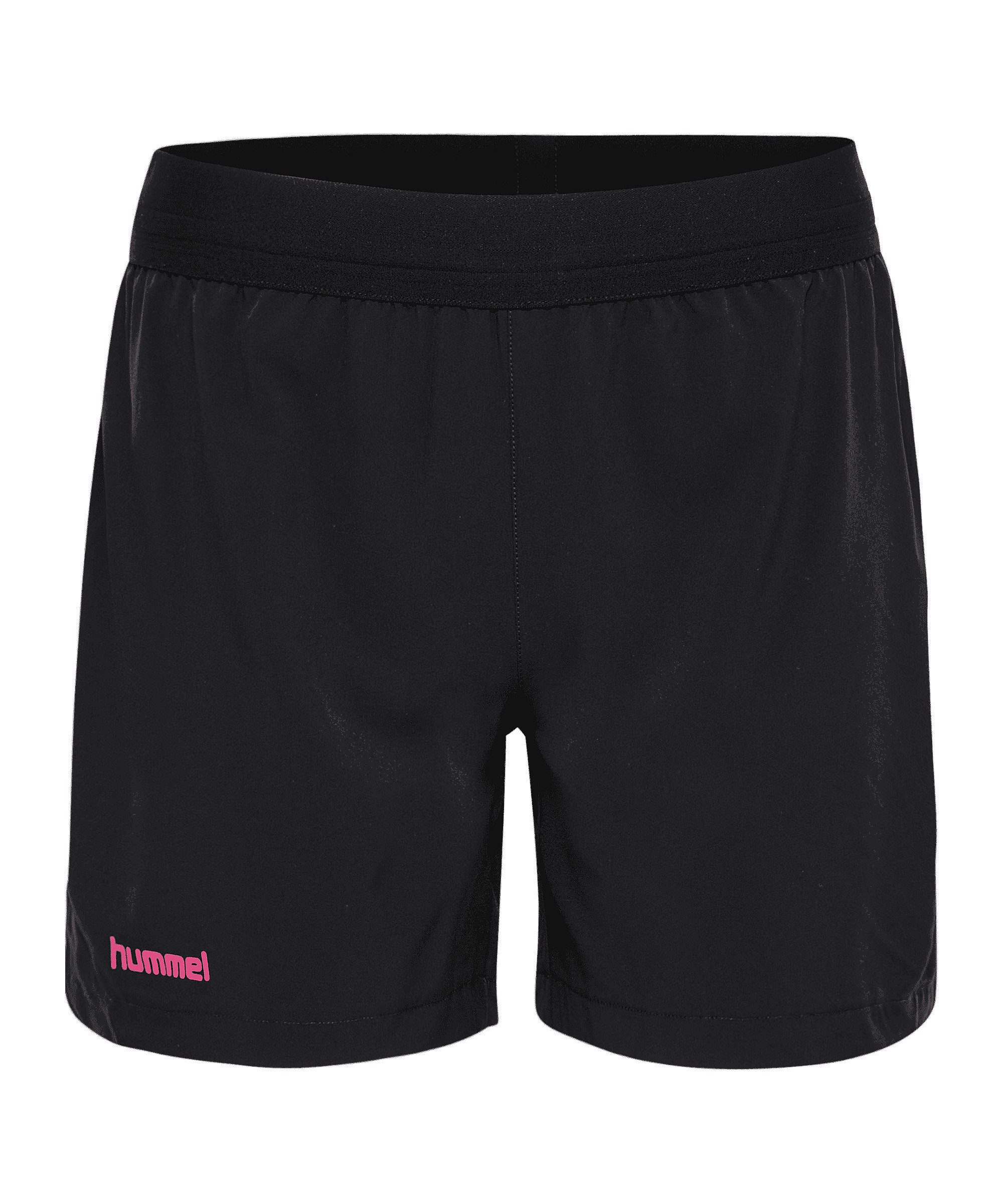 hummel T-Shirt Hummel Blaze Pro Training Short Damen Shorts Damen Baumwolle