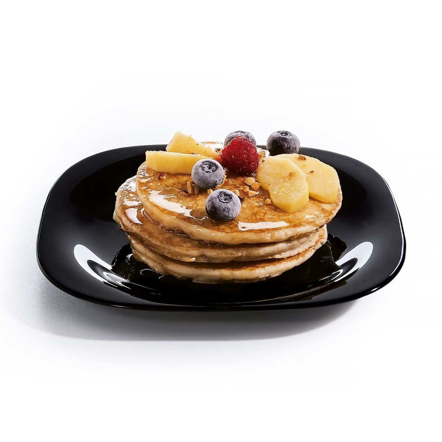 Luminarc Dessertteller, (1 St), Carine Neo Dessertteller 19,5cm schwarz