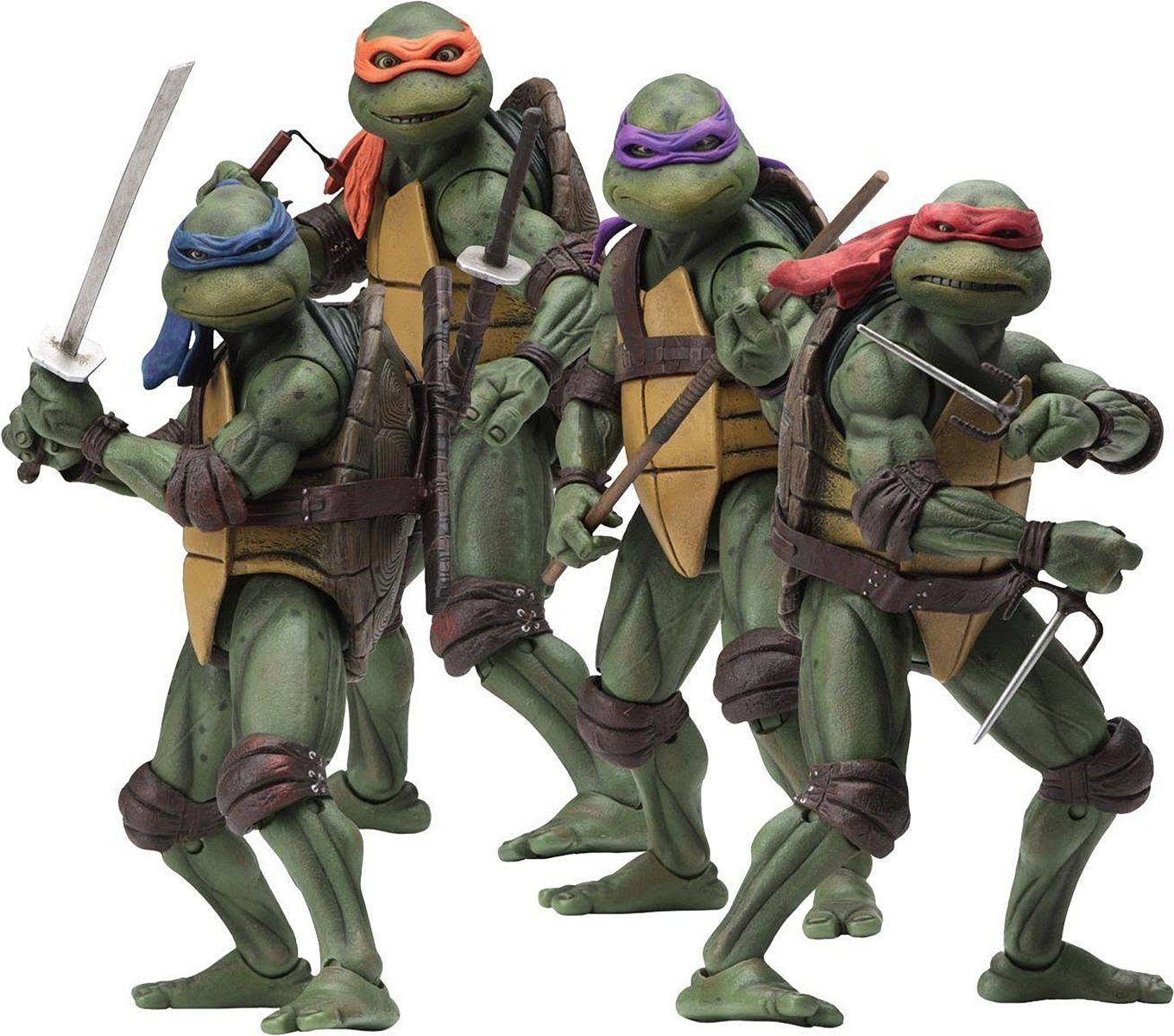 NECA Actionfigur »Teenage Mutant Ninja Turtles 7 Scale 4-er Set« online  kaufen | OTTO