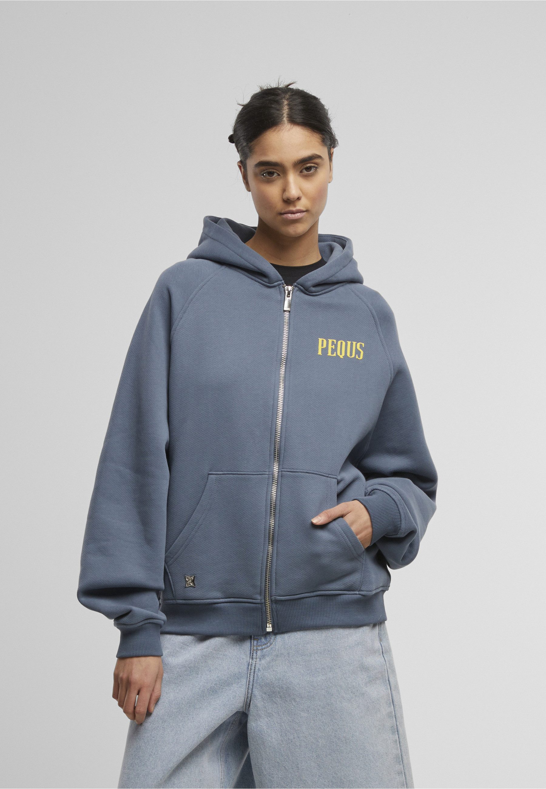 PEQUS Sweatjacke PEQUS PEQUS Art Gallery Zip-Hoodie