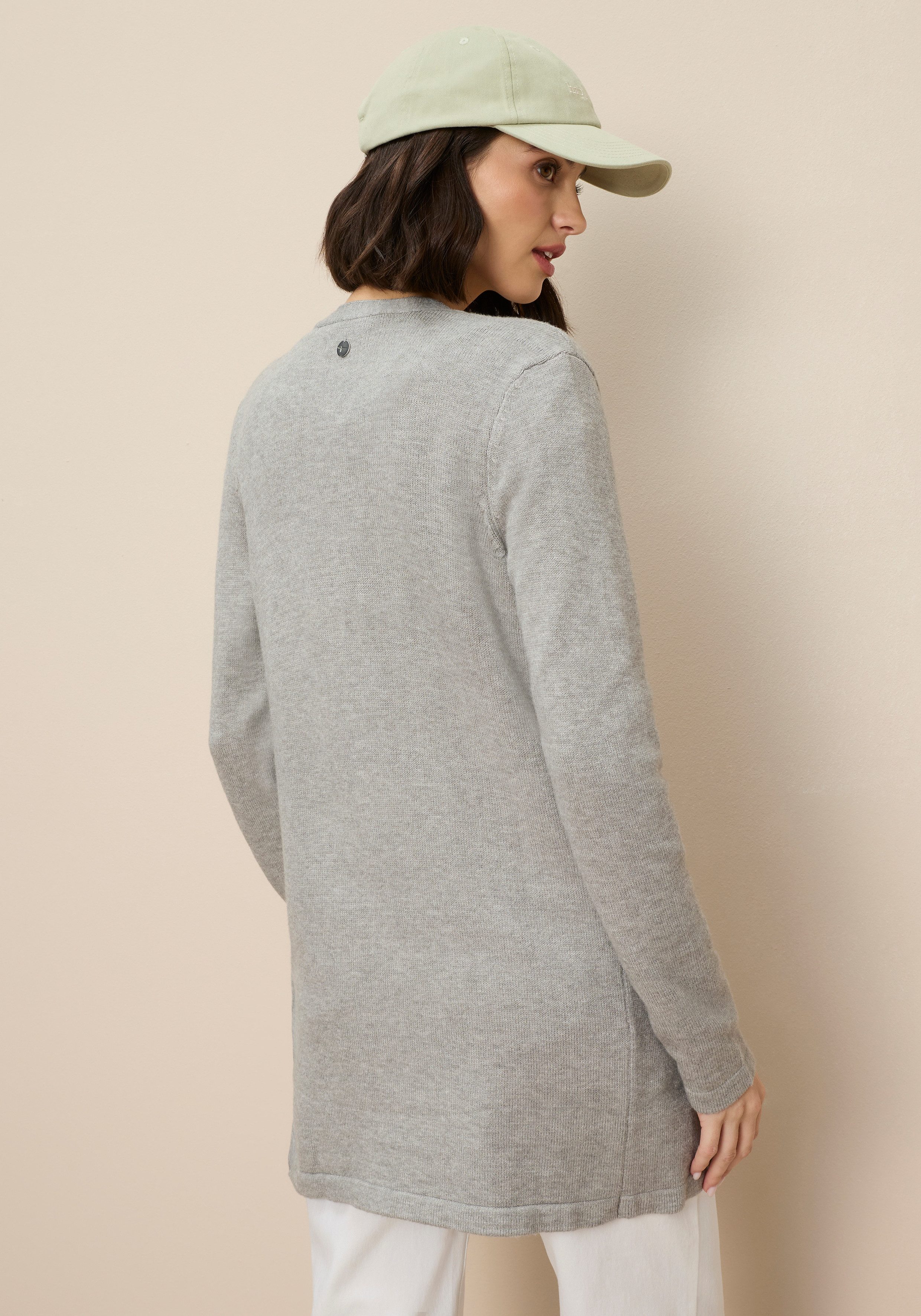 Tamaris Strickjacke mit Taschen günstig online kaufen