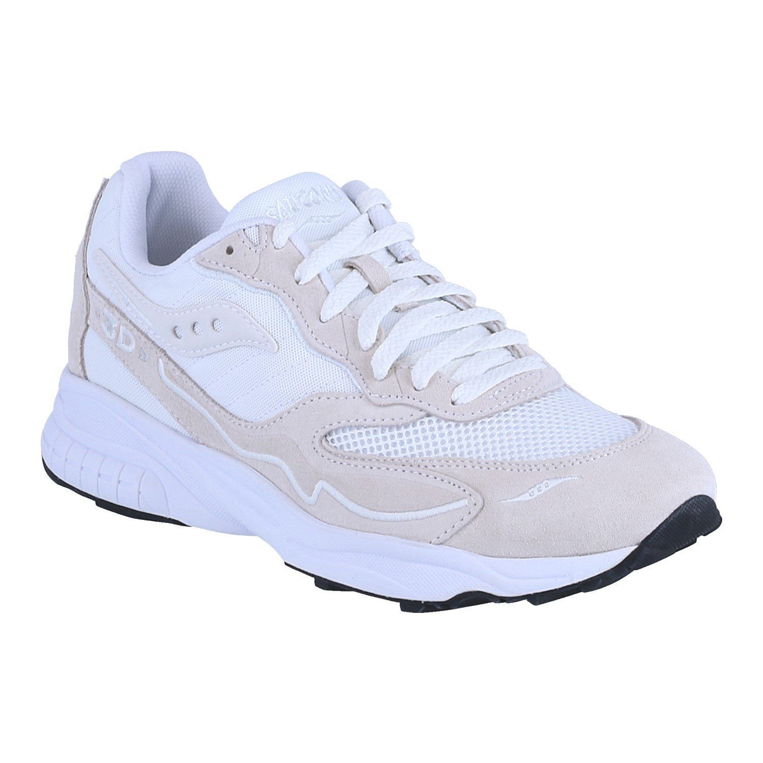 Saucony 3D Grid Hurricane weiss/beige Herren Sneaker