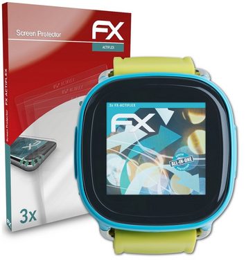 atFoliX Schutzfolie Displayschutzfolie für XPlora Kids, (3 Folien), Ultraklar und flexibel