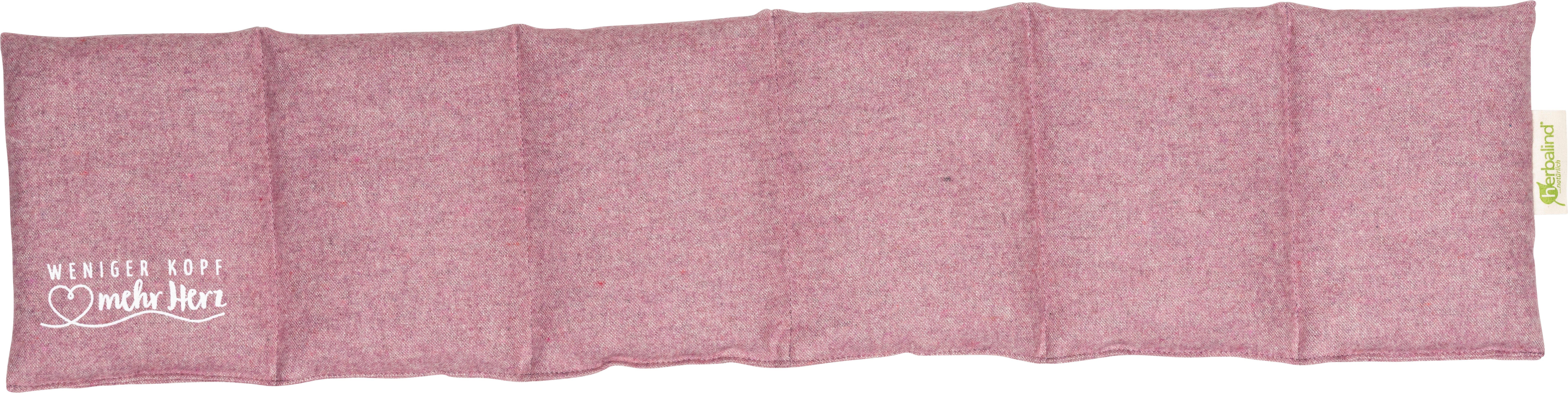herbalind Грелки 4076, (1-tlg), 66x15 cm mit 6 Kammern, Füllung Getreidemischung mit Lavendel