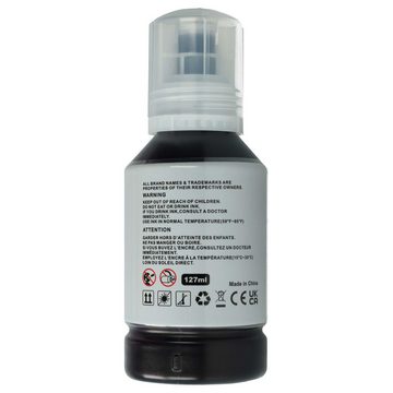 vhbw passend für Epson EcoTank ET-4750, ET-M1120, ET-M2120, L4150, L4160, Nachfülltinte (x)