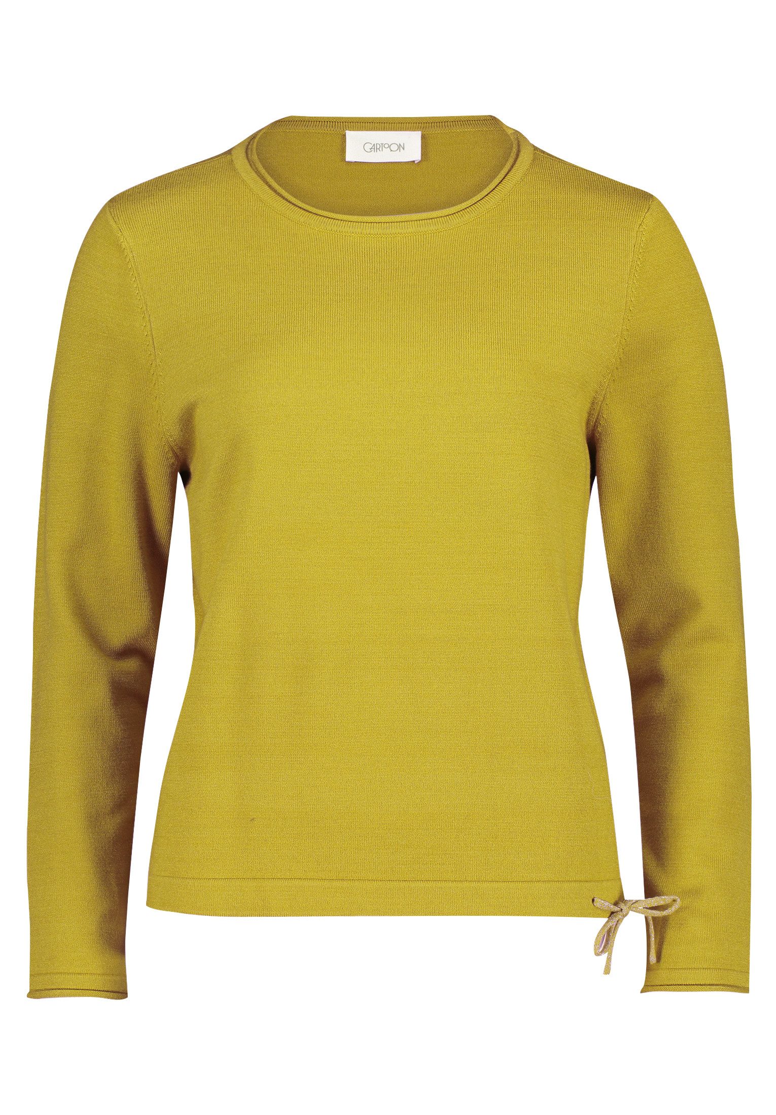 Cartoon Strickpullover Damen Strickpullover mit Rundhalsausschnitt (1-tlg) günstig online kaufen