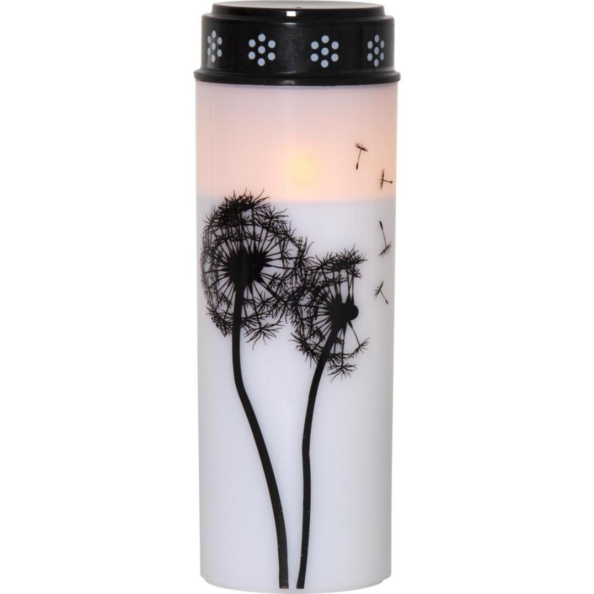 MARELIDA LED-Kerze LED Grablicht Grabkerze Pusteblume günstig online kaufen