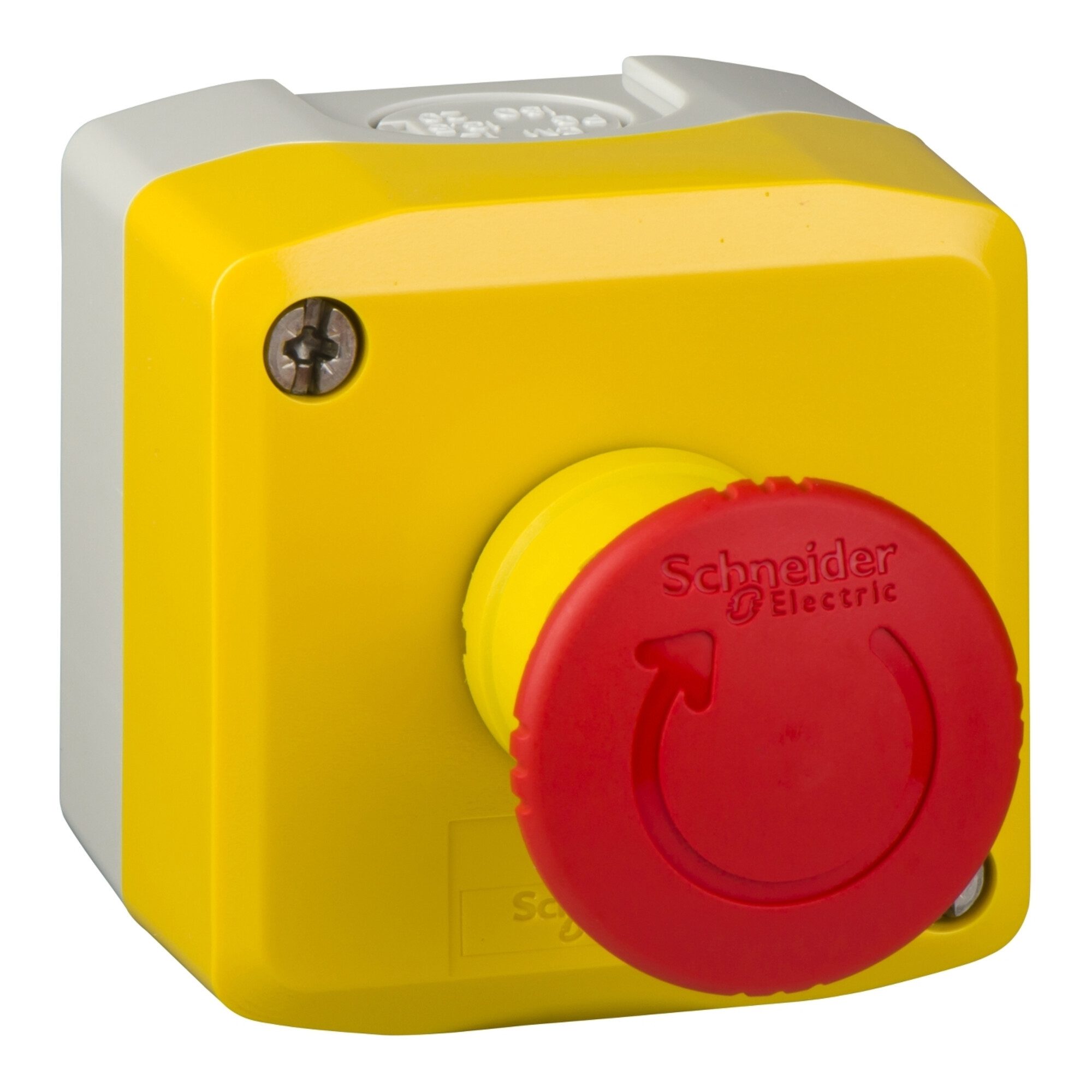 Schneider Electric Schneider Electric Gehäuse best. m.Pilztaster rot 1S,1Ö XALK178E Installationskabel