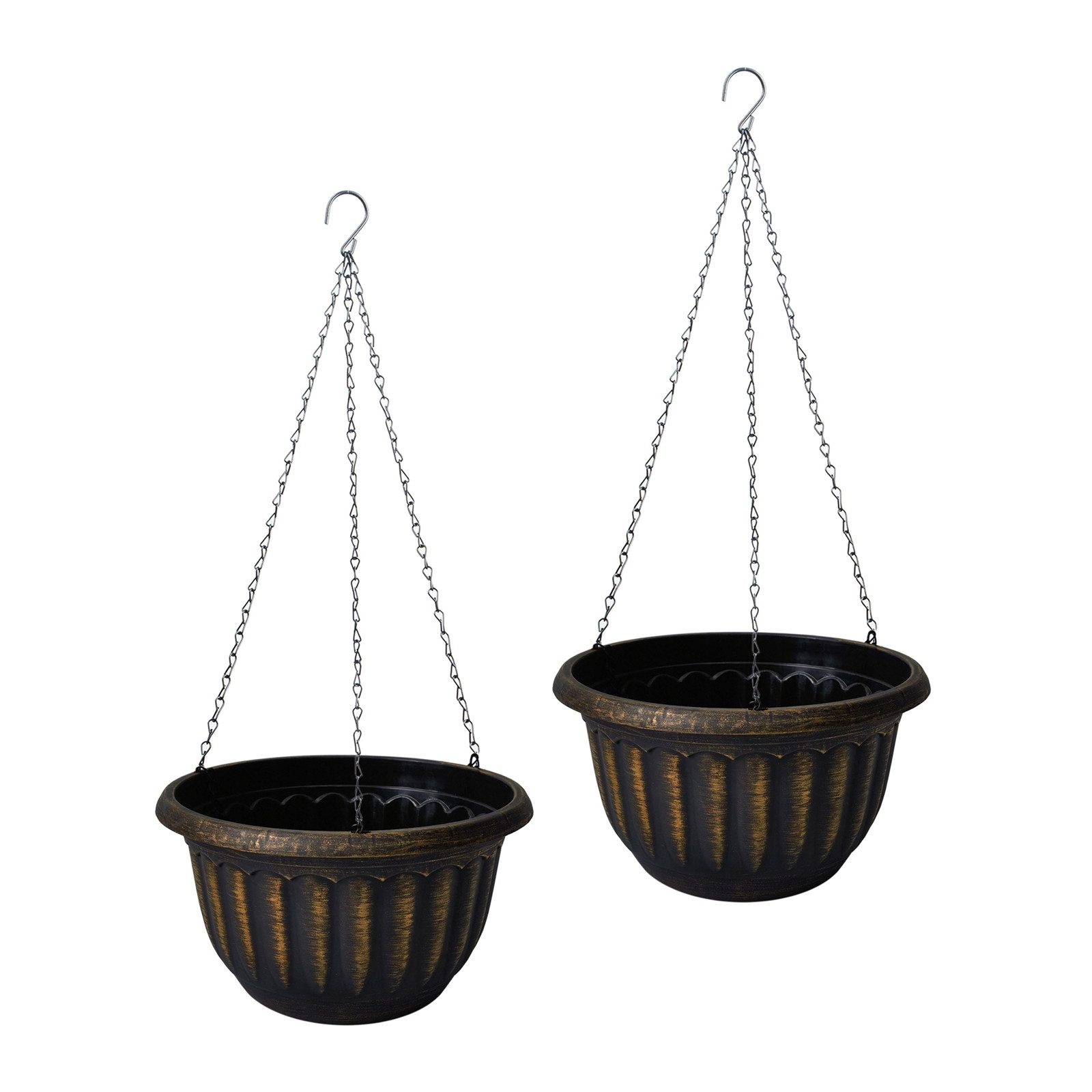 HTI-Living Blumenampel Blumenampel Nessa antik 2er-Set (Stück, 2 St., 2 Blu günstig online kaufen