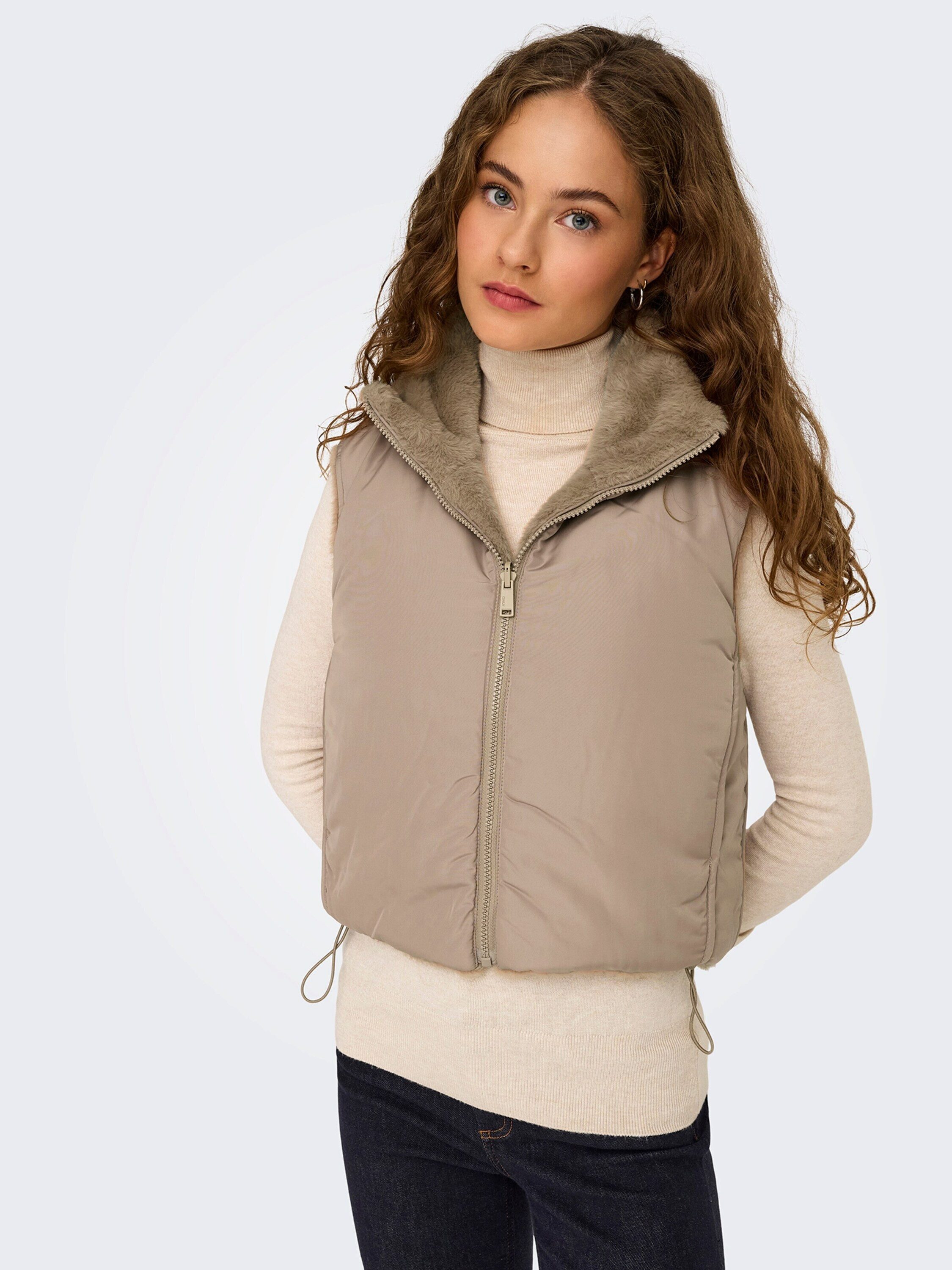 ONLY Jerseyweste ONLDANA (1-tlg) Plain/ohne Details