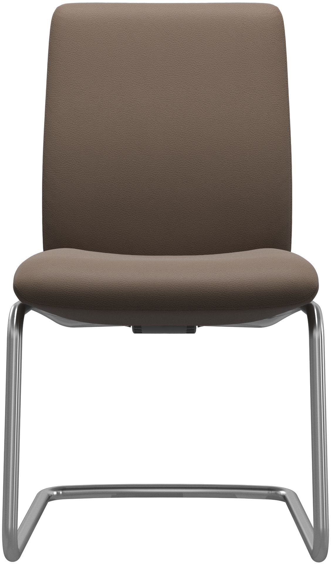 Beinen Polsterstuhl Schwarz Low Größe Stahl Laurel, aus matt in L, Stressless® Back, mit