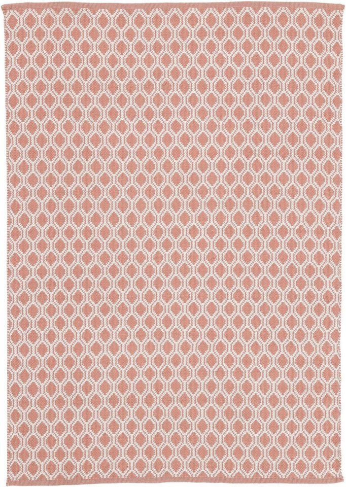 Teppich Frida 204, carpetfine, rechteckig, Höhe: 7 mm, Wendeteppich, 100% recyceltem  Material (PET), Flachgewebe, Sisal Optik