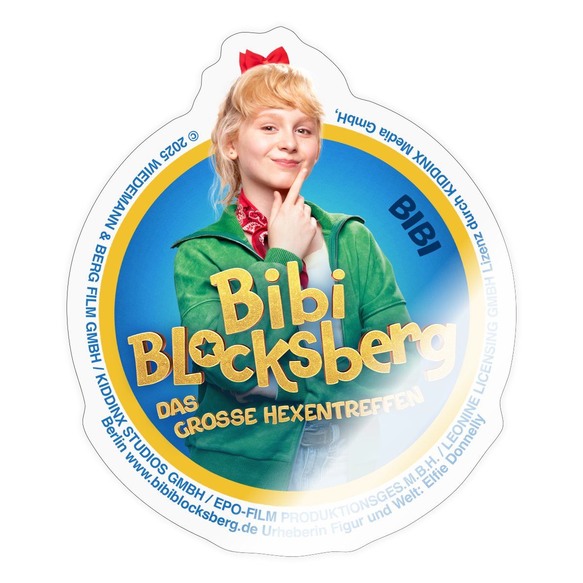 Spreadshirt Aufkleber Bibi Blocksberg Film Große Hexentreffen Bibi Sticker Aufkleber