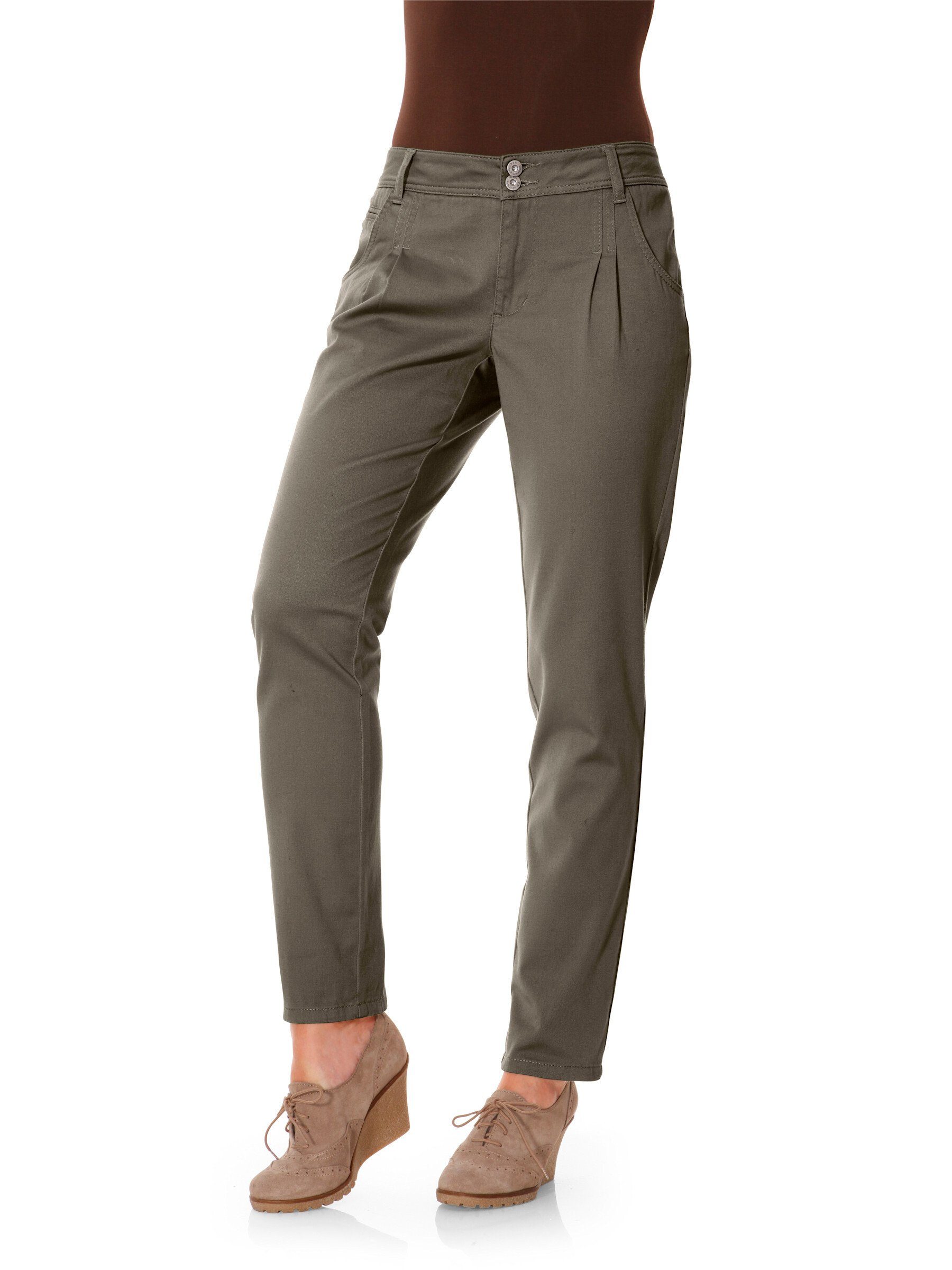 heine Jerseyhose Chinohose Innenbeinlänge ca. 79 günstig online kaufen