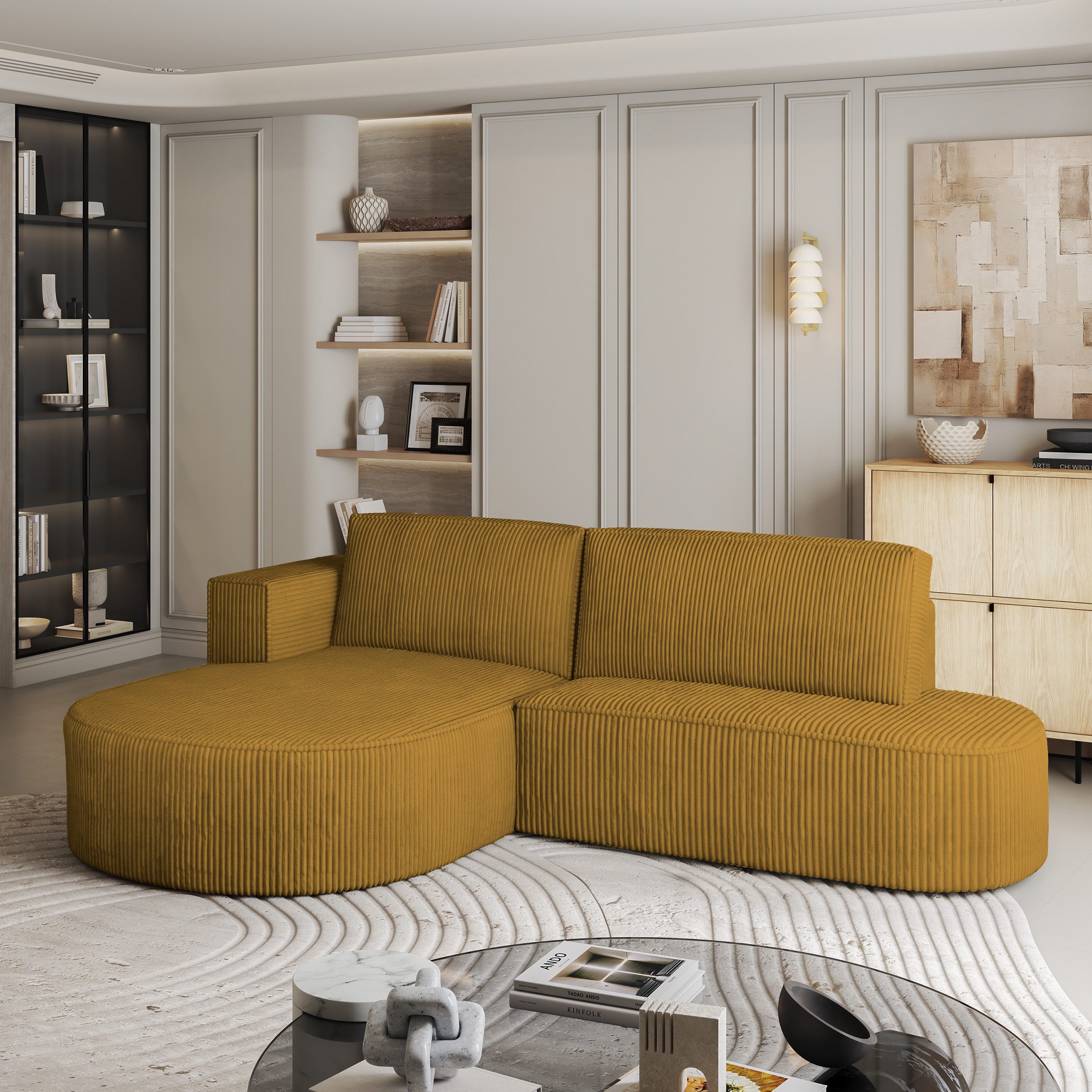 Masseno Ecksofa CORTIO mit Schlaffunktion L-Form, günstig online kaufen