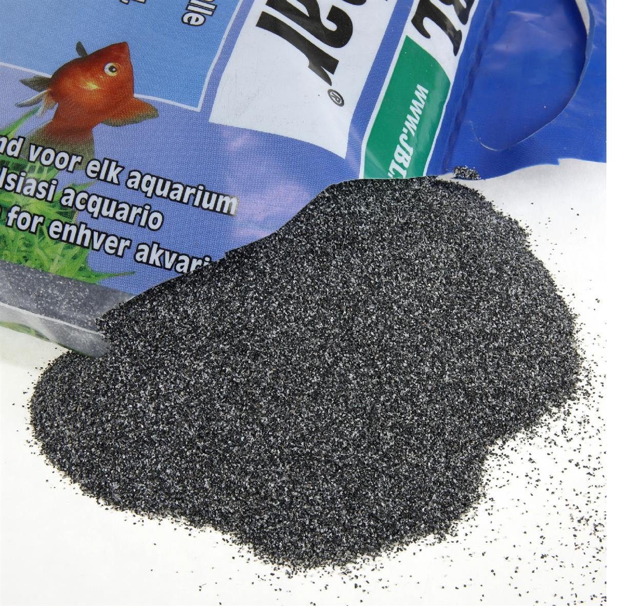 Aquariensand JBL Sansibar Aquarienbodengrund Dark 5 Kg