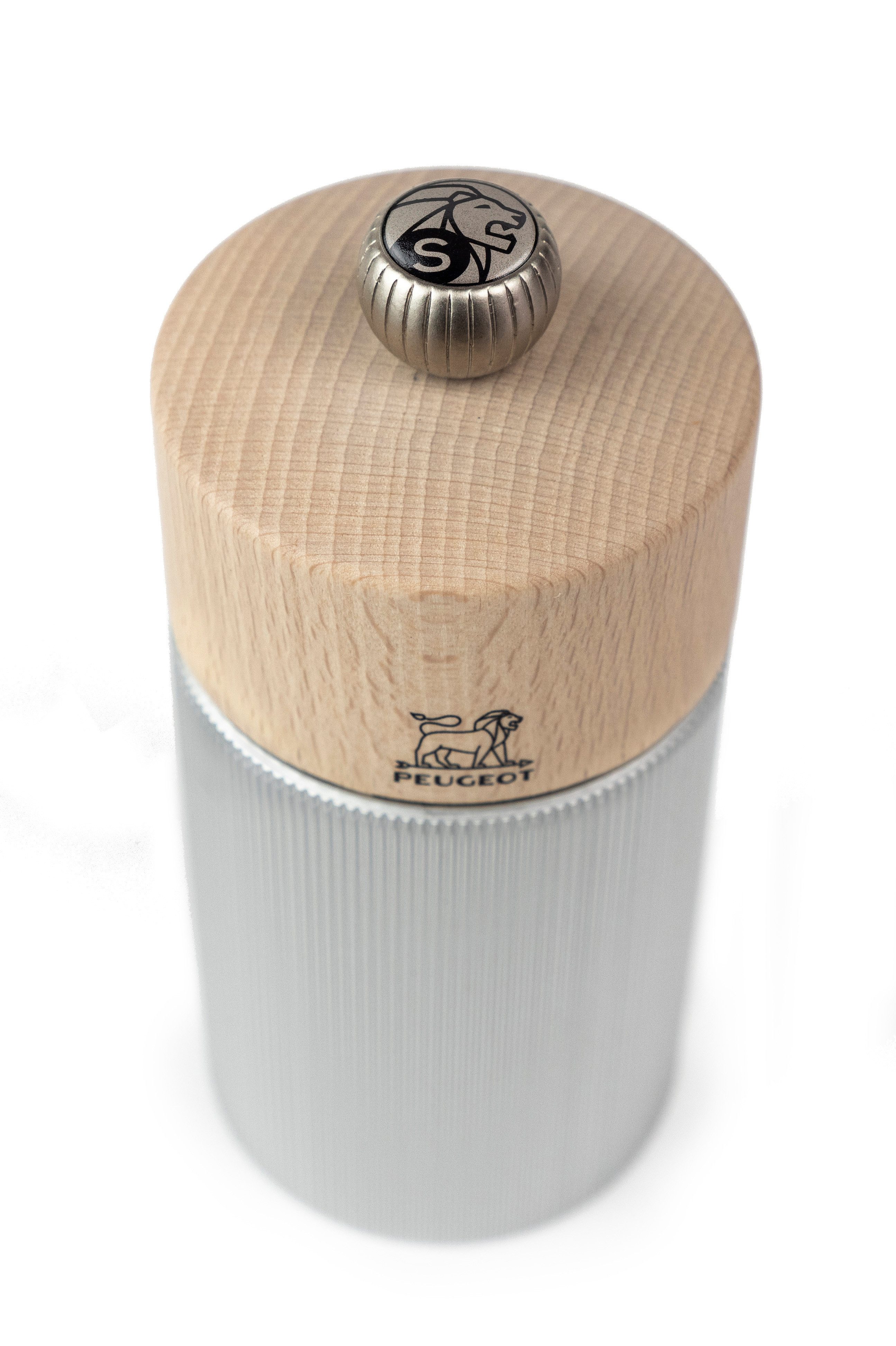 PEUGEOT Pfeffermühle 12cm Pfeffermühle Carbon Salzmühle Natur Stahlmahlwerk LINE