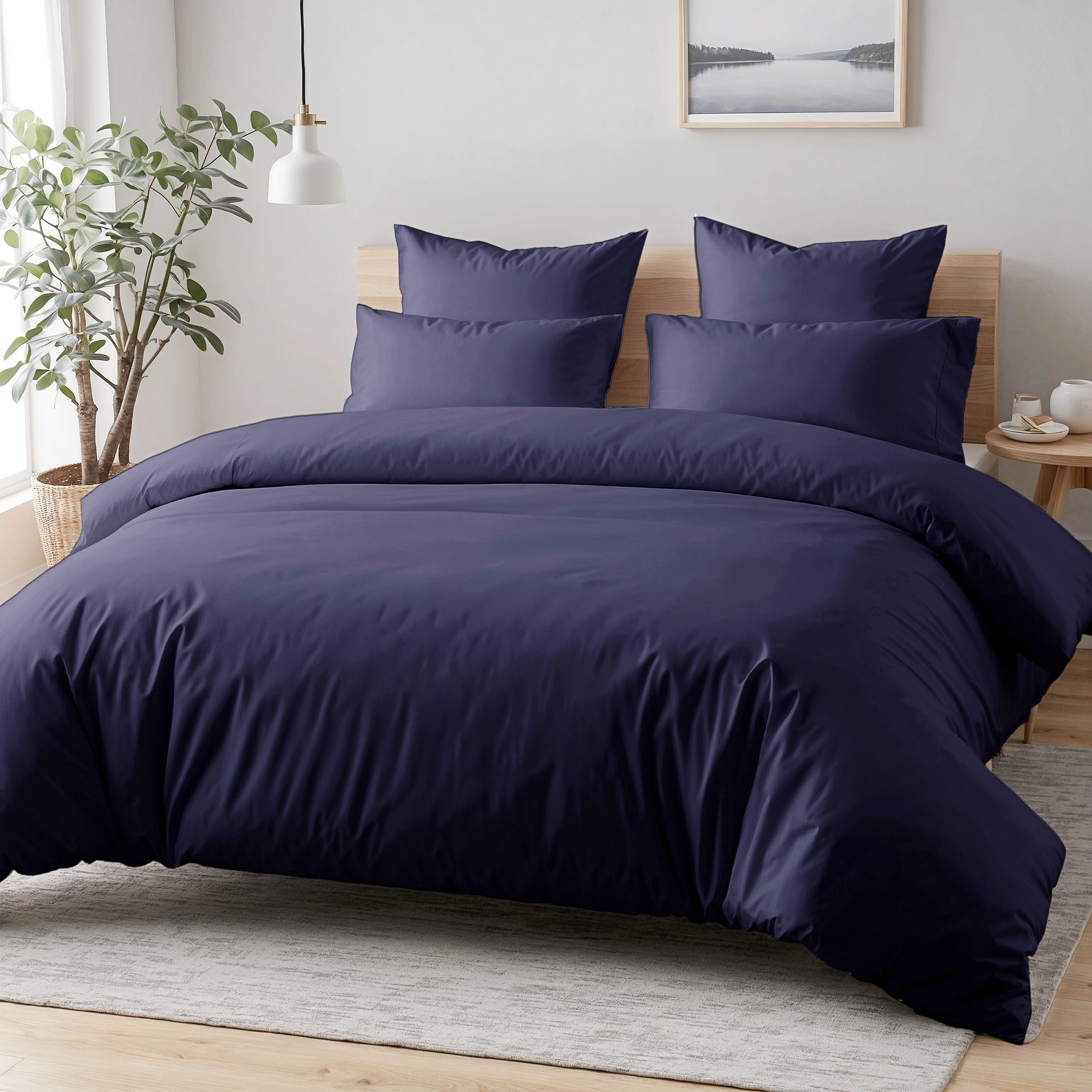 Cozyor Bettwäsche Allergiker Bettwäsche extra weich, 135x200 155x200 155x220 200x200, Mikrofaser, 3 teilig, allergikerfreundlich