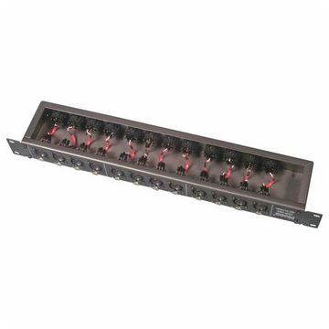 Hosa Audio PDR-369 Patch Bay Audio-Adapter XLR zu XLR