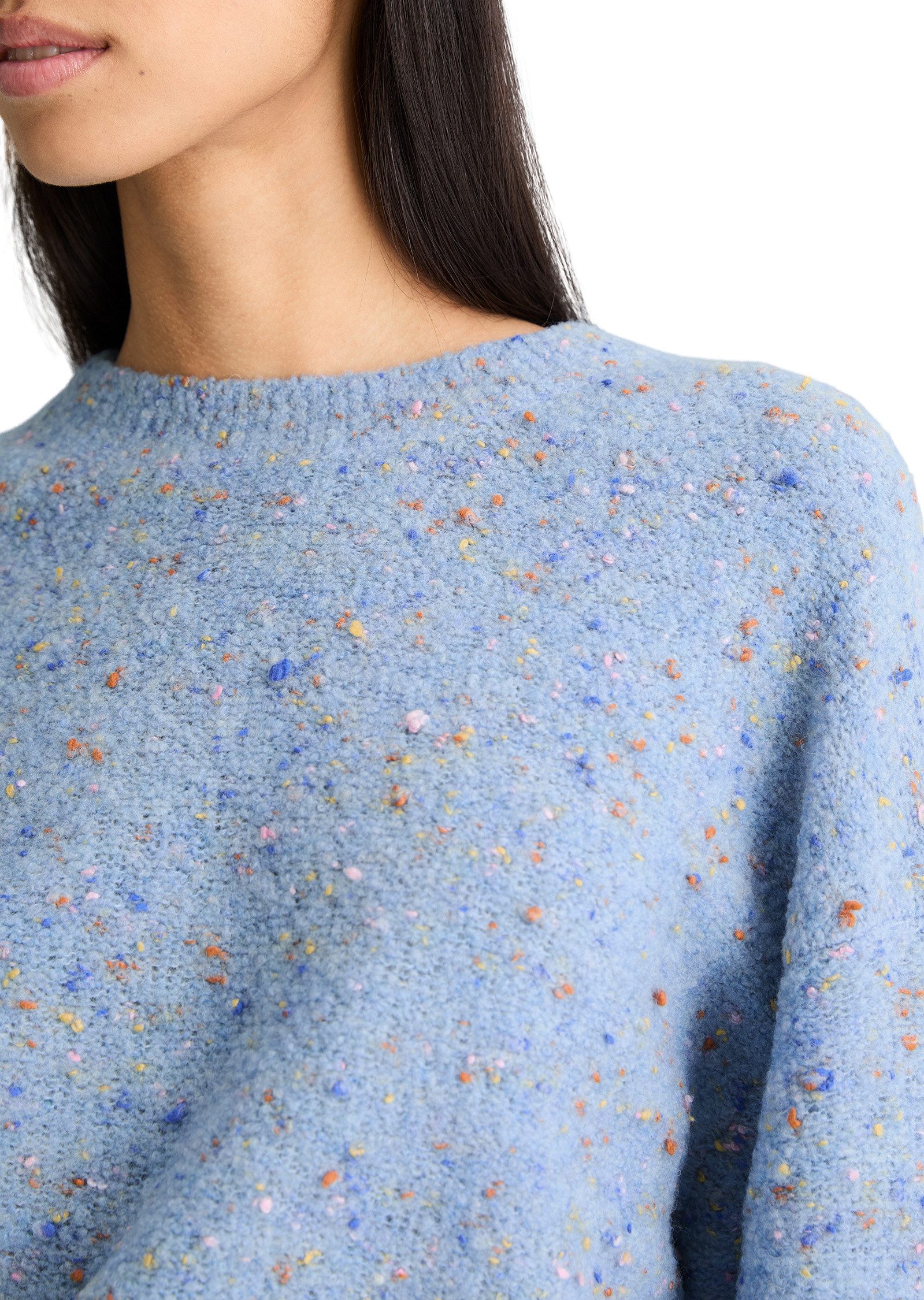 Marc O'Polo DENIM Strickpullover aus Schurwolle-Viskose-Mix
