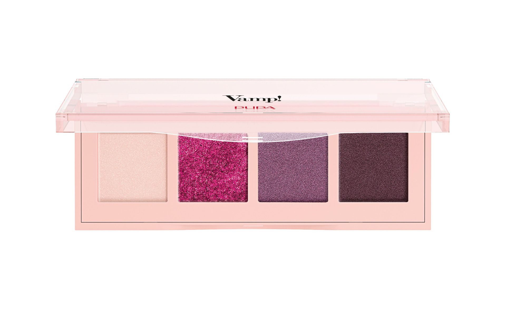 Pupa Milano Lidschatten Pupa Milano Vamp! 4 Eyeshadows Palette 004-Vibrant Plum 5,2gr