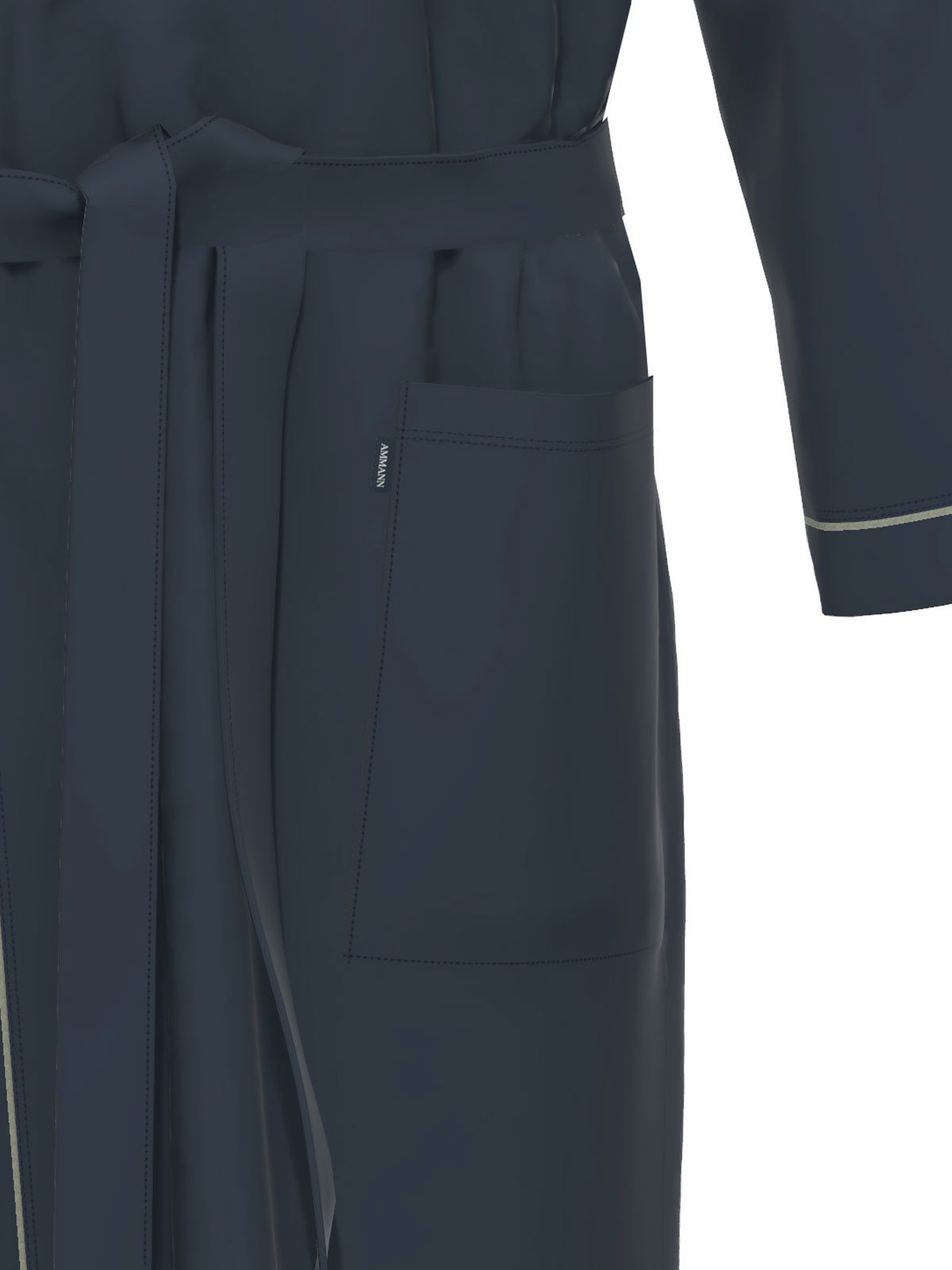 Ammann Morgenmantel Morgenmantel Homewear / Loungewear, mit Baumwolle