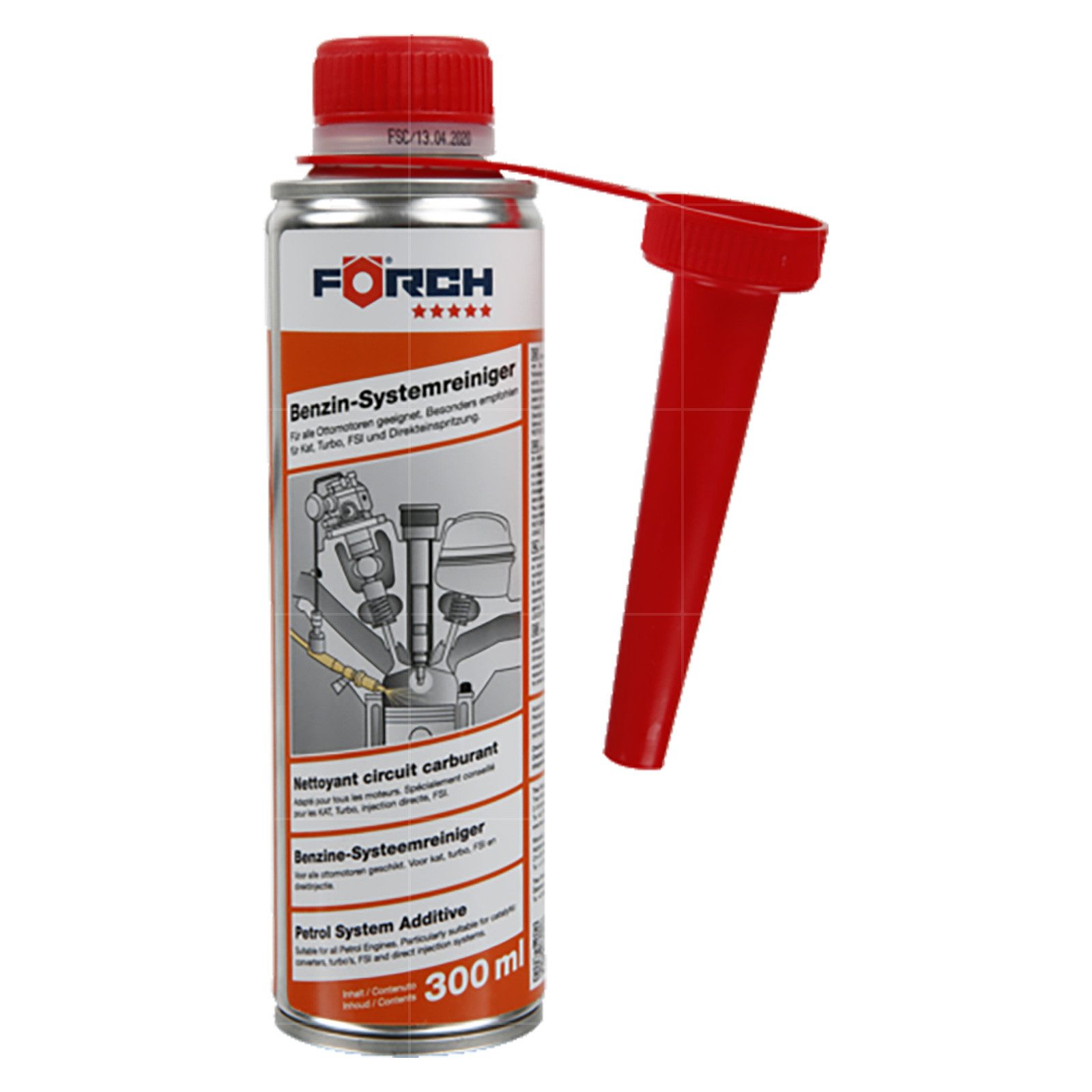 FÖRCH Benzin-Stabilisator BENZIN-SYSTEMREINIGER - 0.3 LTR