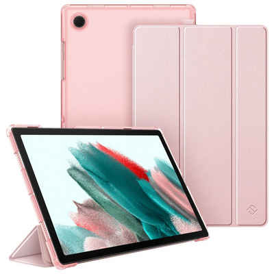 Fintie Tablet-Hülle Hülle für Samsung Galaxy Tab A8 10.5 Zoll 2021 SM-X200/X205/X207 10.5 Zoll, Ultradünn Hülle mit Transparenter Rückseite Cover und Auto Schlaf/Wach