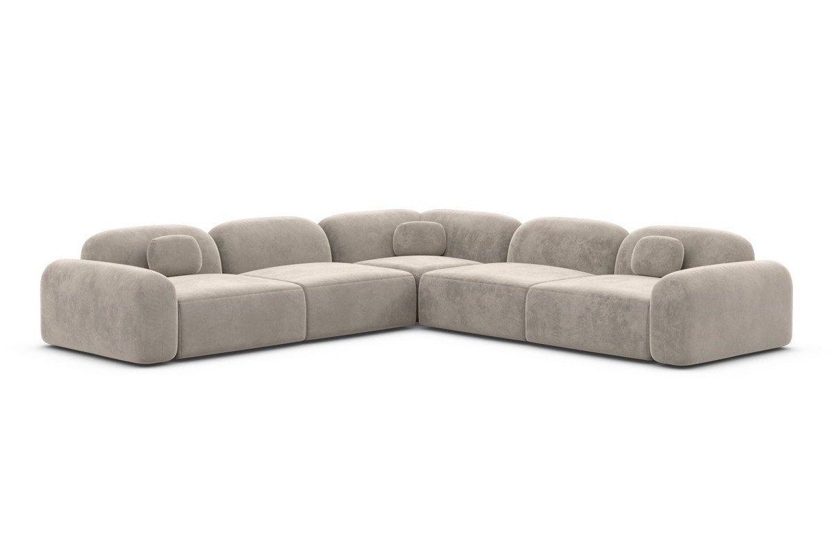 Sofa Dreams Ecksofa Stoff Eckcouch Polstersofa Luxus Eck Couch Barcelona L günstig online kaufen