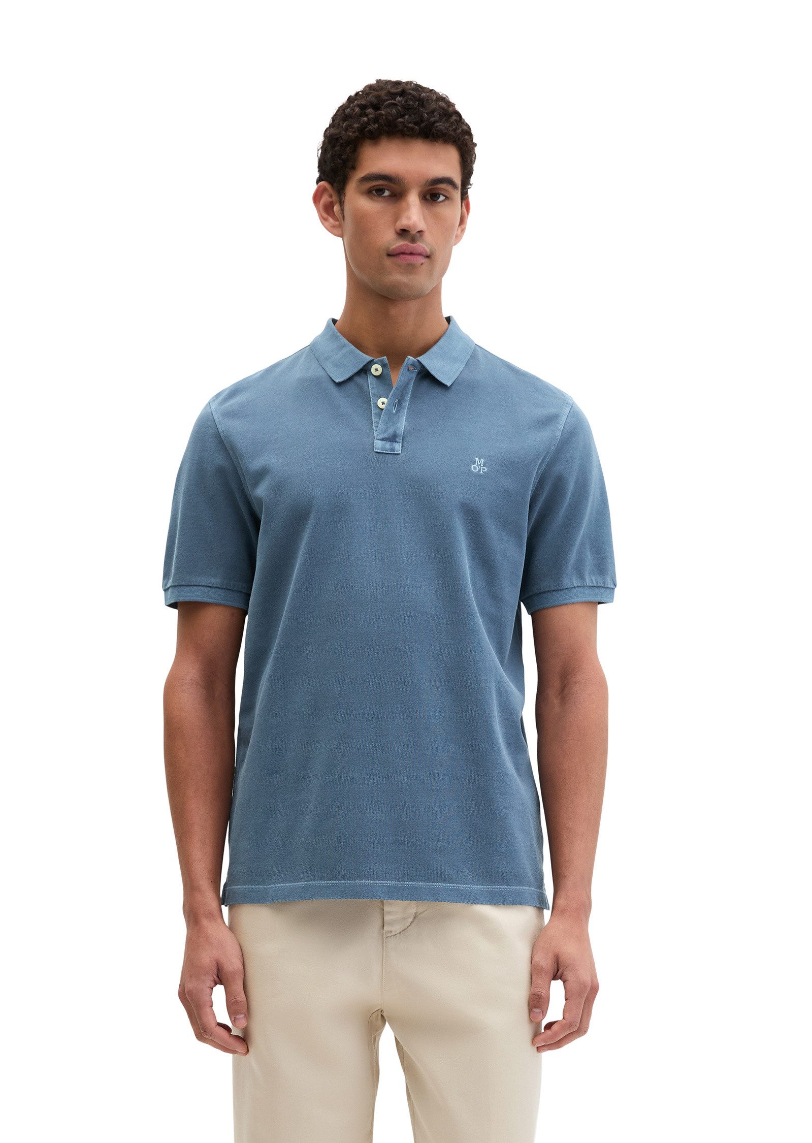 Marc O'Polo Poloshirt aus Bio-Baumwolle günstig online kaufen