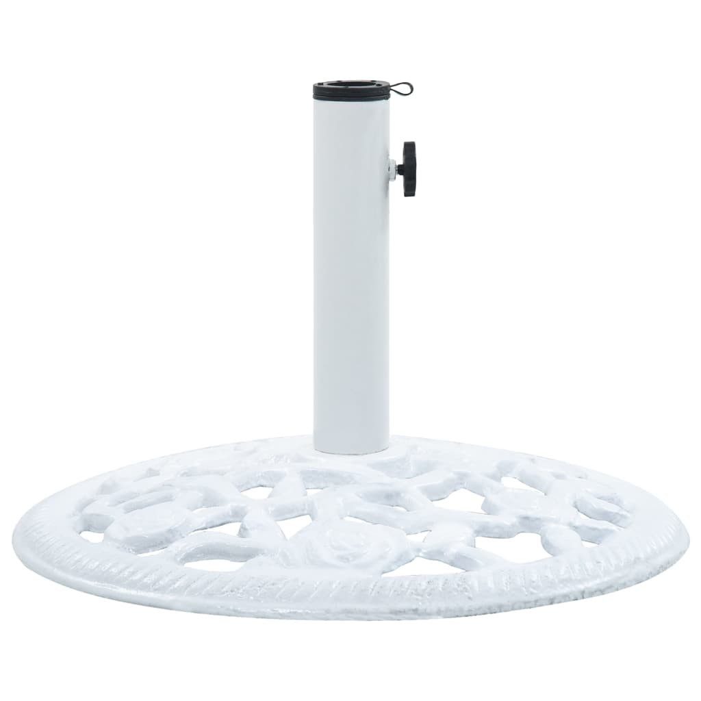 DOTMALL Schirmständer Sonnenschirmständer Weiß 12 kg günstig online kaufen