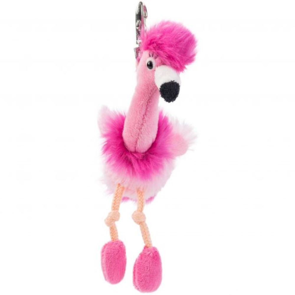 Schaffer® Kuscheltier Schaffer Schlüsselanhänger Flamingo 12 cm