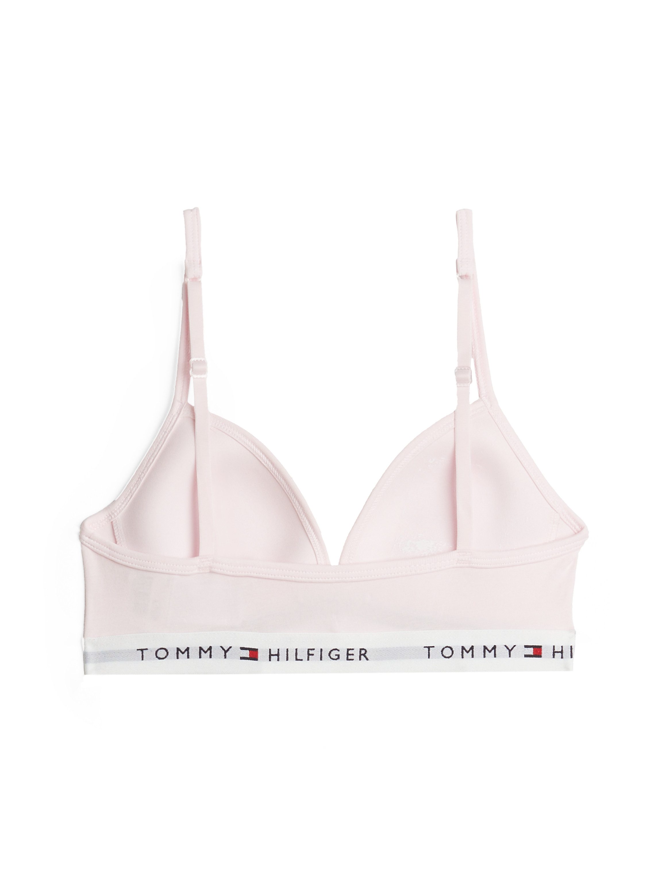 Tommy Hilfiger Underwear Triangel-BH mit Logoschriftzug