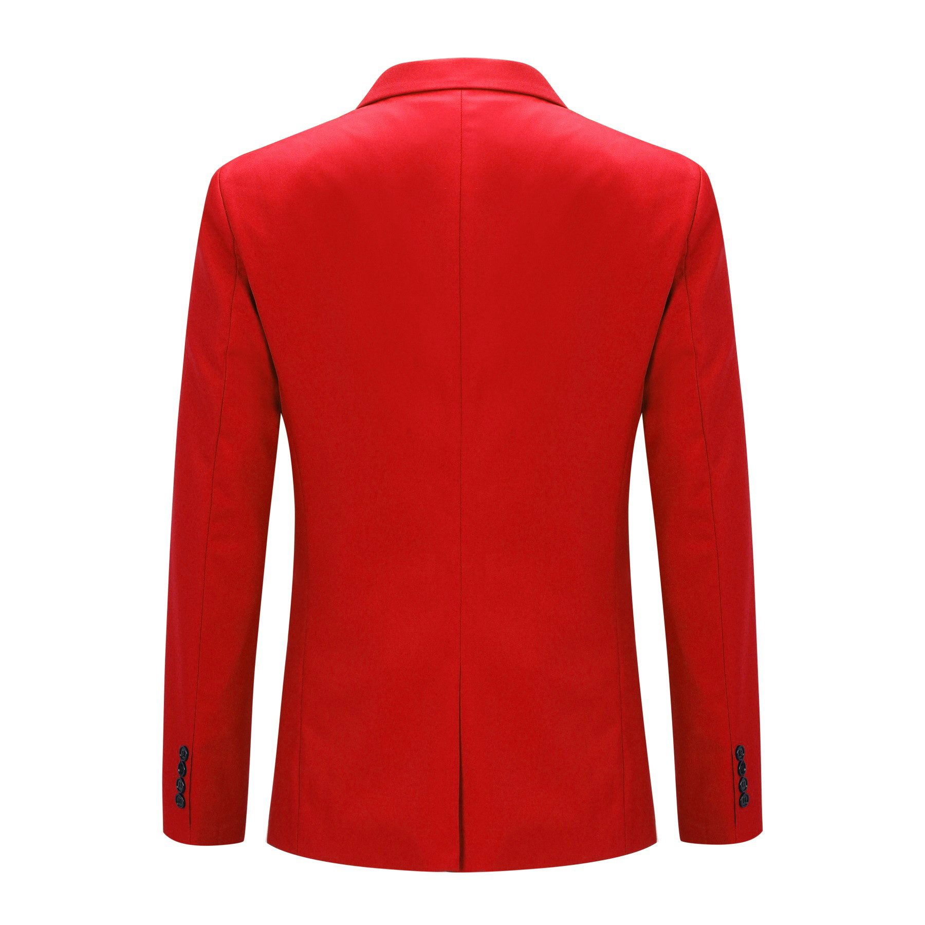 Allthemen Anzug (3 tlg) Slim Fit Elegante Anzüge mit Spitzen Revers