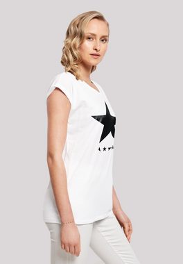 F4NT4STIC T-Shirt David Bowie Star Logo Print