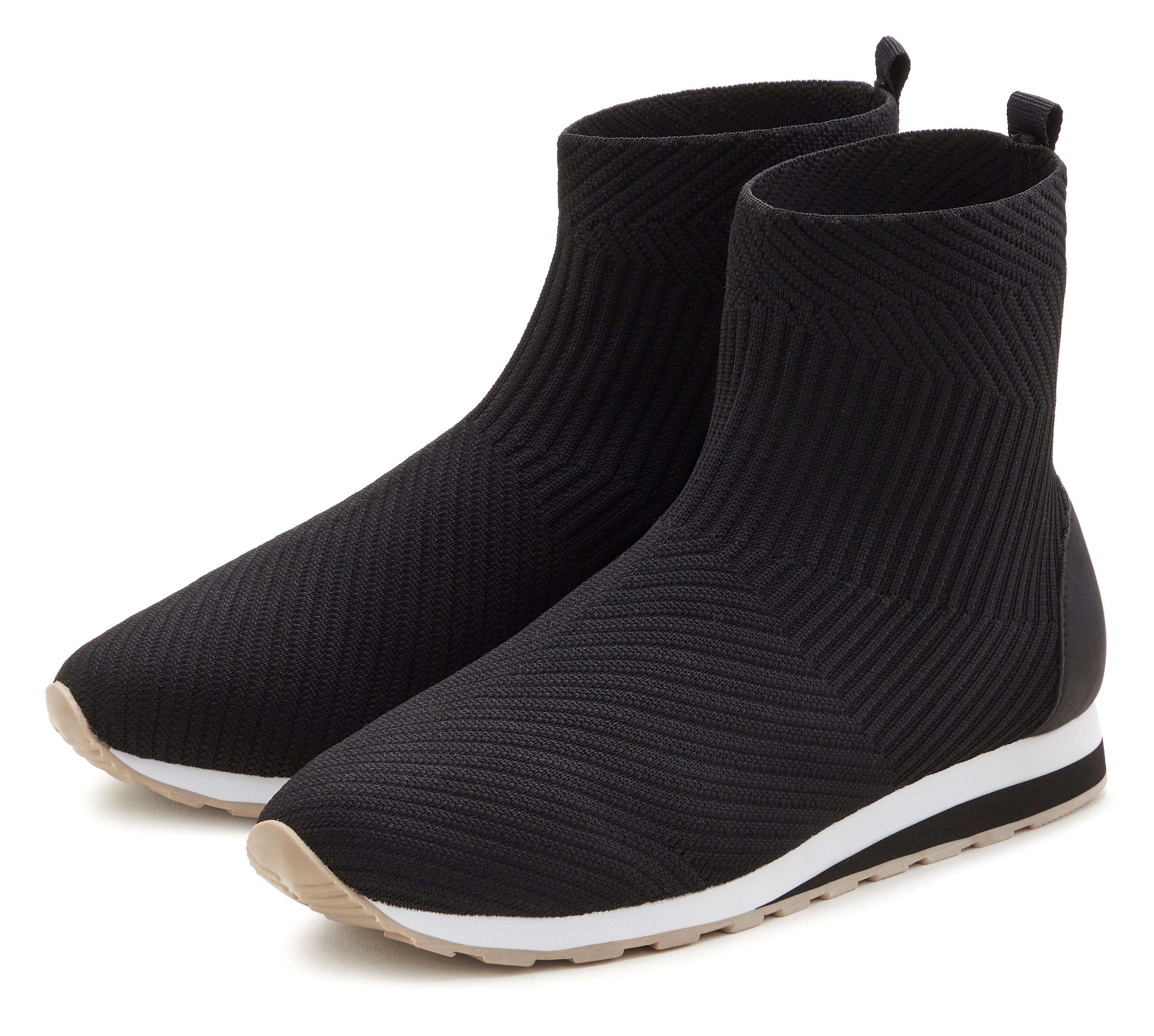Vivance Sneaker Stiefelette aus elastischem Material, zum Reinschlüpfen VEG günstig online kaufen