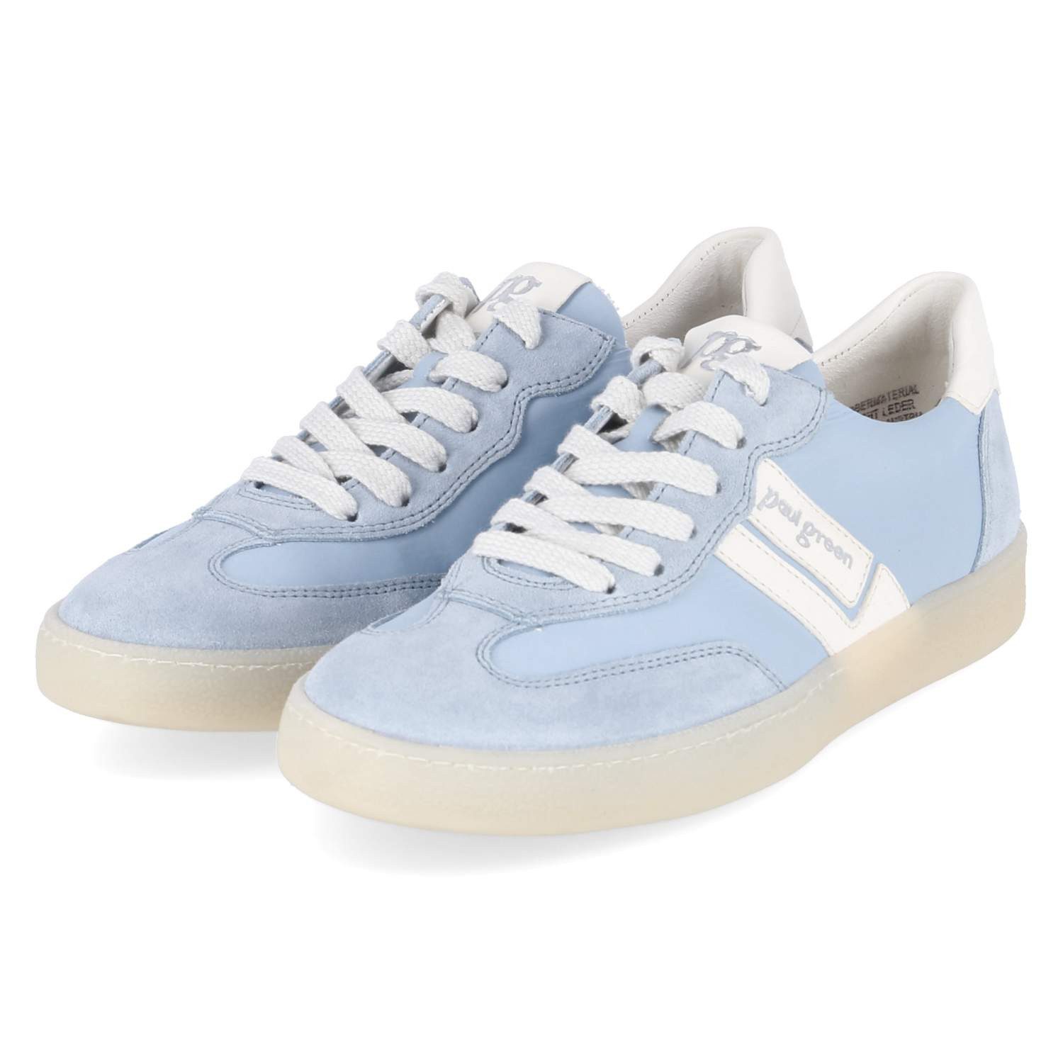 Paul Green Paul Green 5437-169 Damen Leder & Textil blau Schnürschuh günstig online kaufen