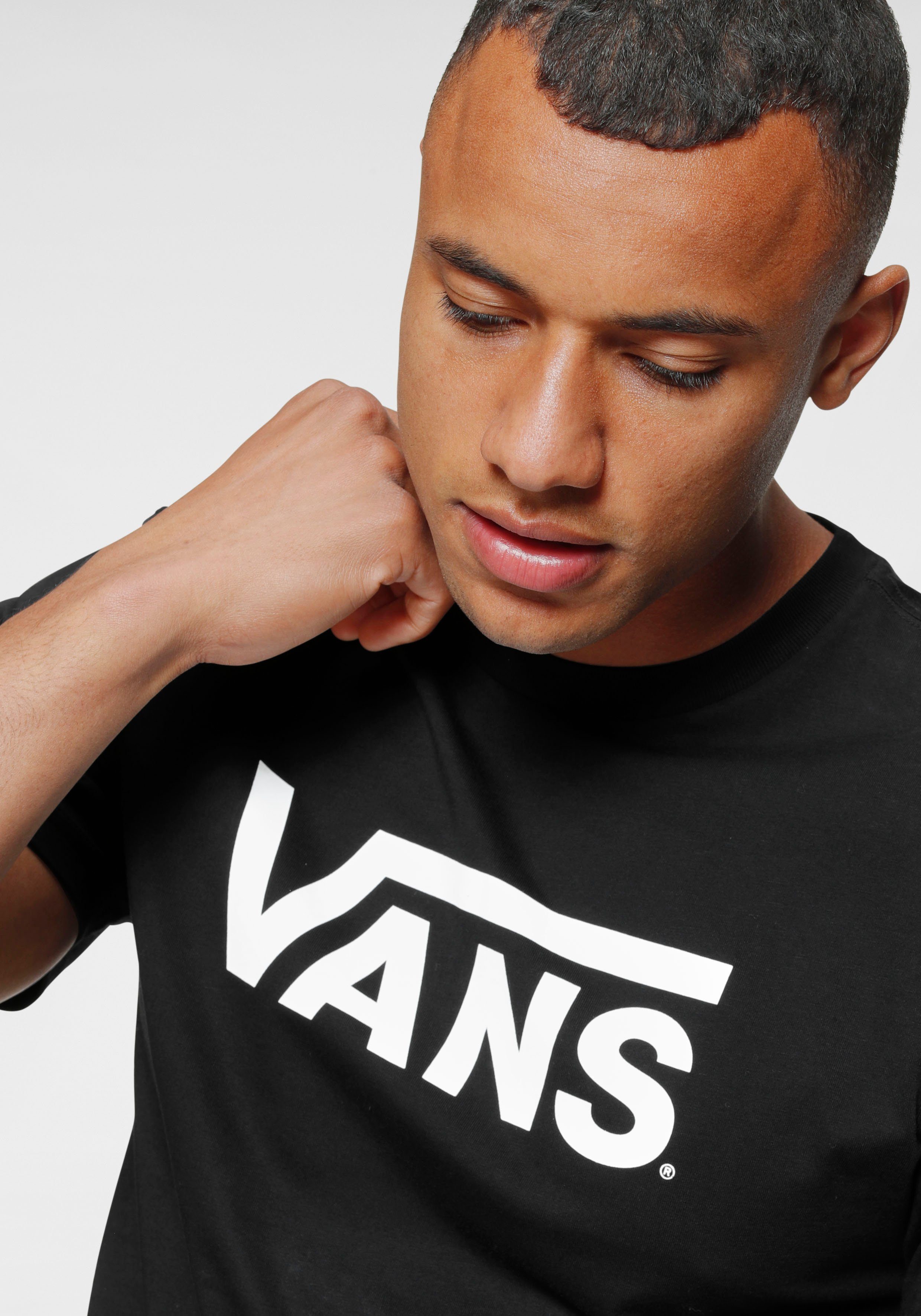 Vans T-Shirt MN VANS CLASSIC mit großem Logoprint vorn, Kurzarm-Design, aus Single Jersey
