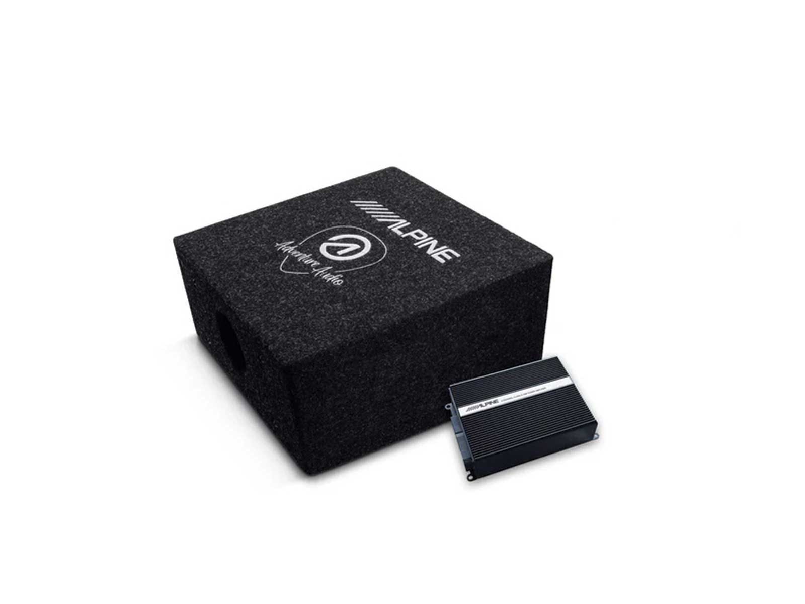 ALPINE SPC-W84ACRA2-2 Сабуферы mit 6-Kanal-DSP-Verstärker für VW Crafter Автомобильный сабвуфер (120 W, max.: W 20 cm)