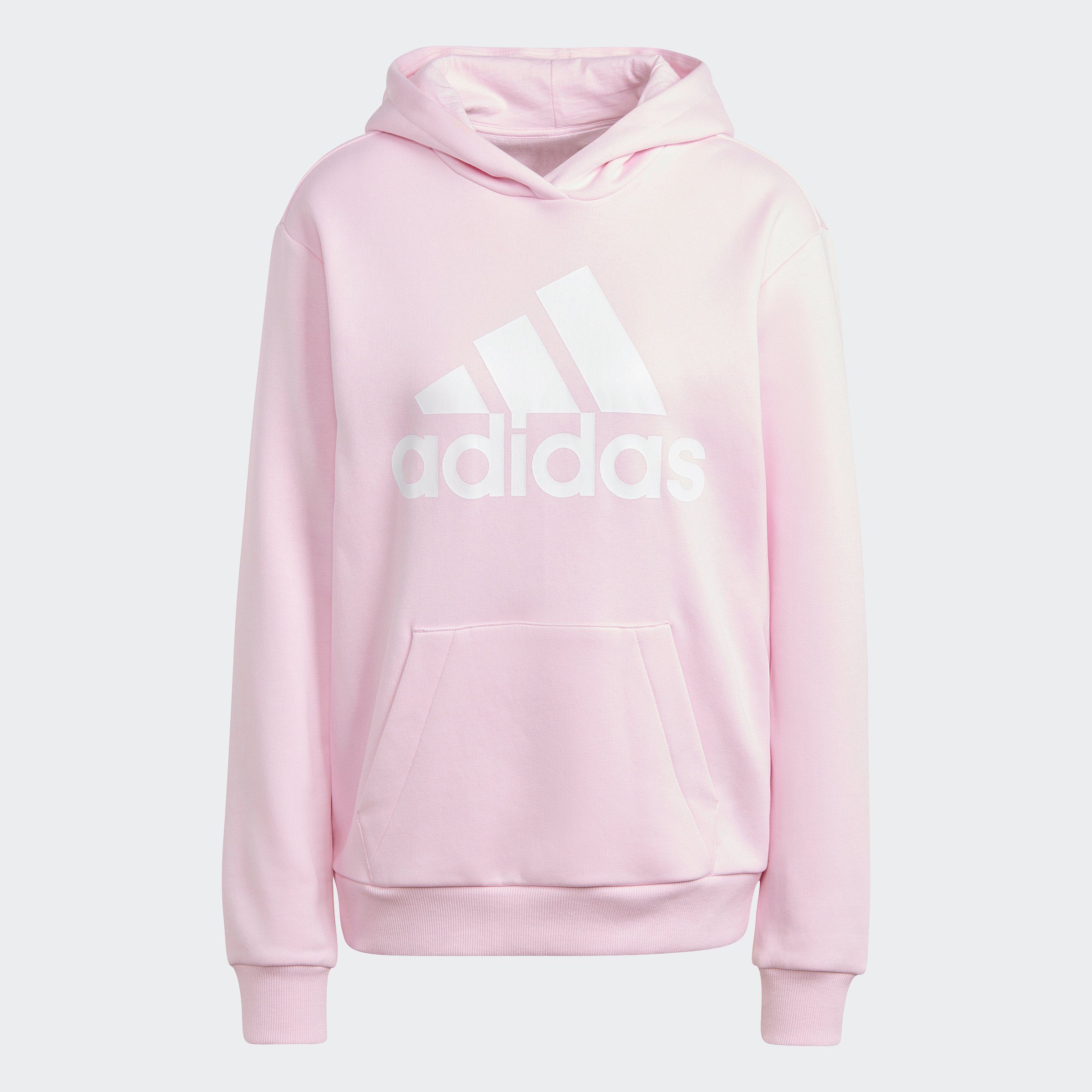 Clear adidas HD Sportswear BL W Kapuzensweatshirt OV White Pink /