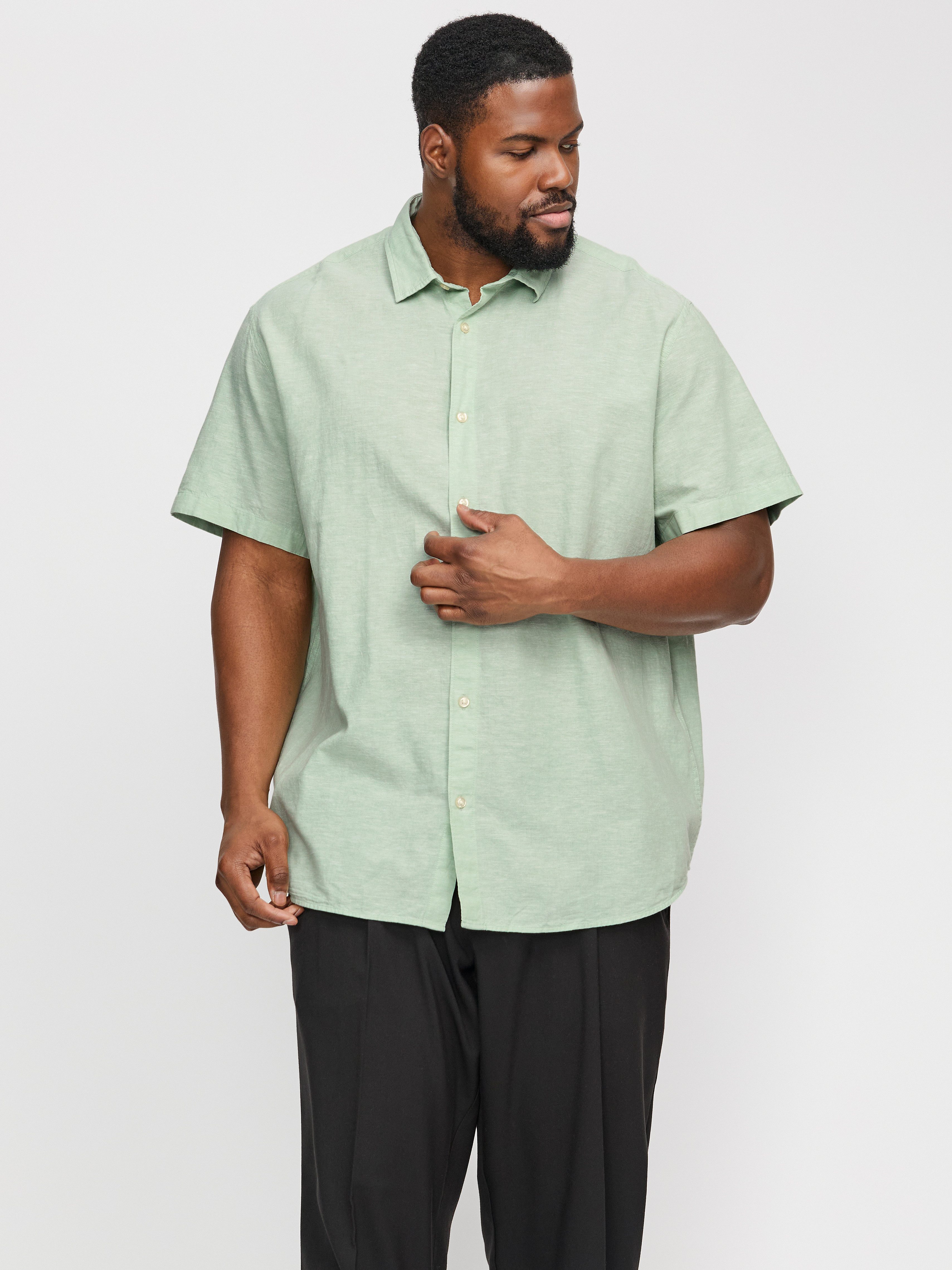 Jack & Jones PlusSize Kurzarmhemd JJEBREEZE günstig online kaufen