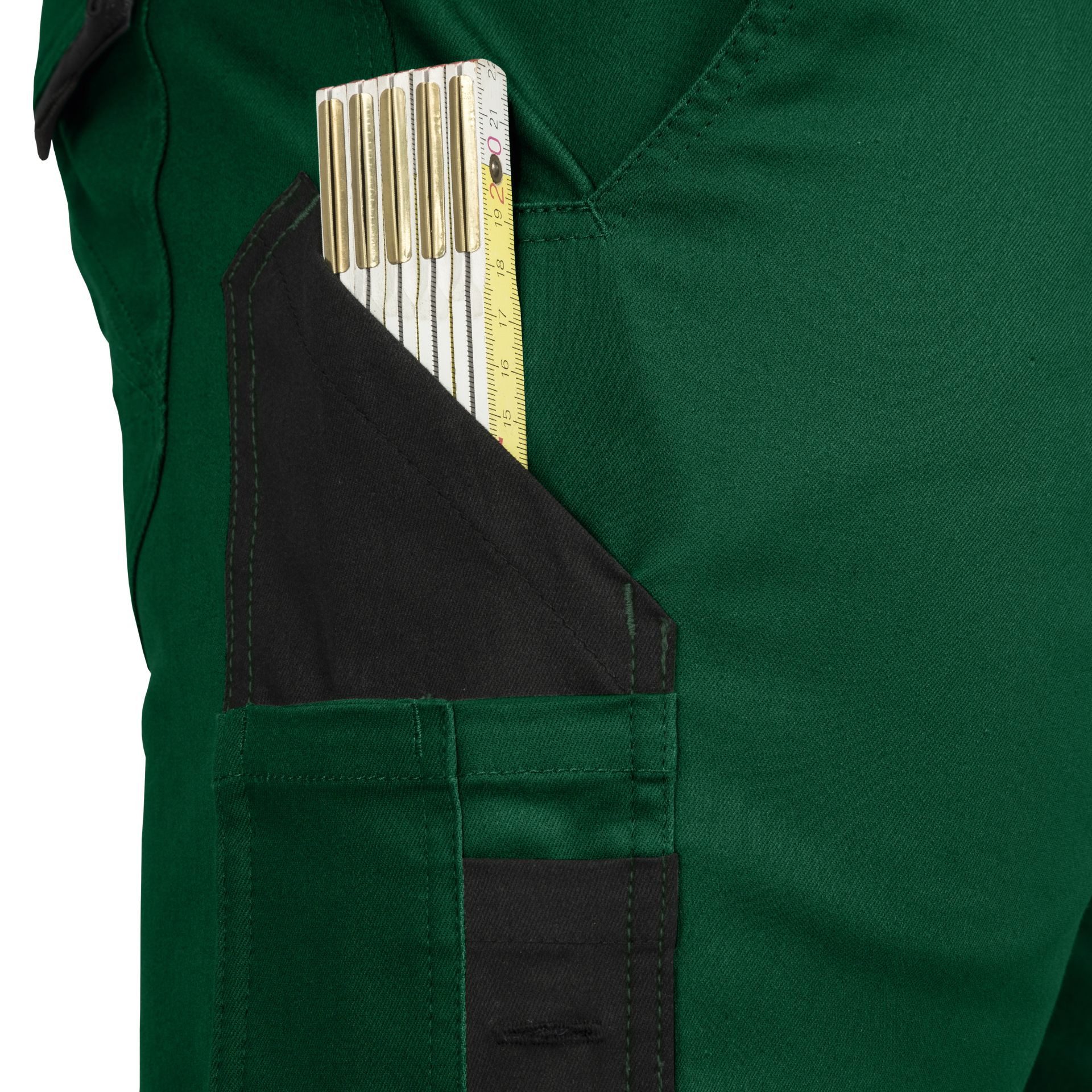 Leibwächter Arbeitslatzhose Flexline mit Extra breiten Trägern und flexibler Bundweite