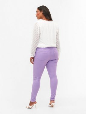 Zizzi Slim-fit-Jeans (1-tlg) Plain/ohne Details