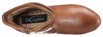 CITY WALK Stiefelette mit Raffungen am slouchy Schaft