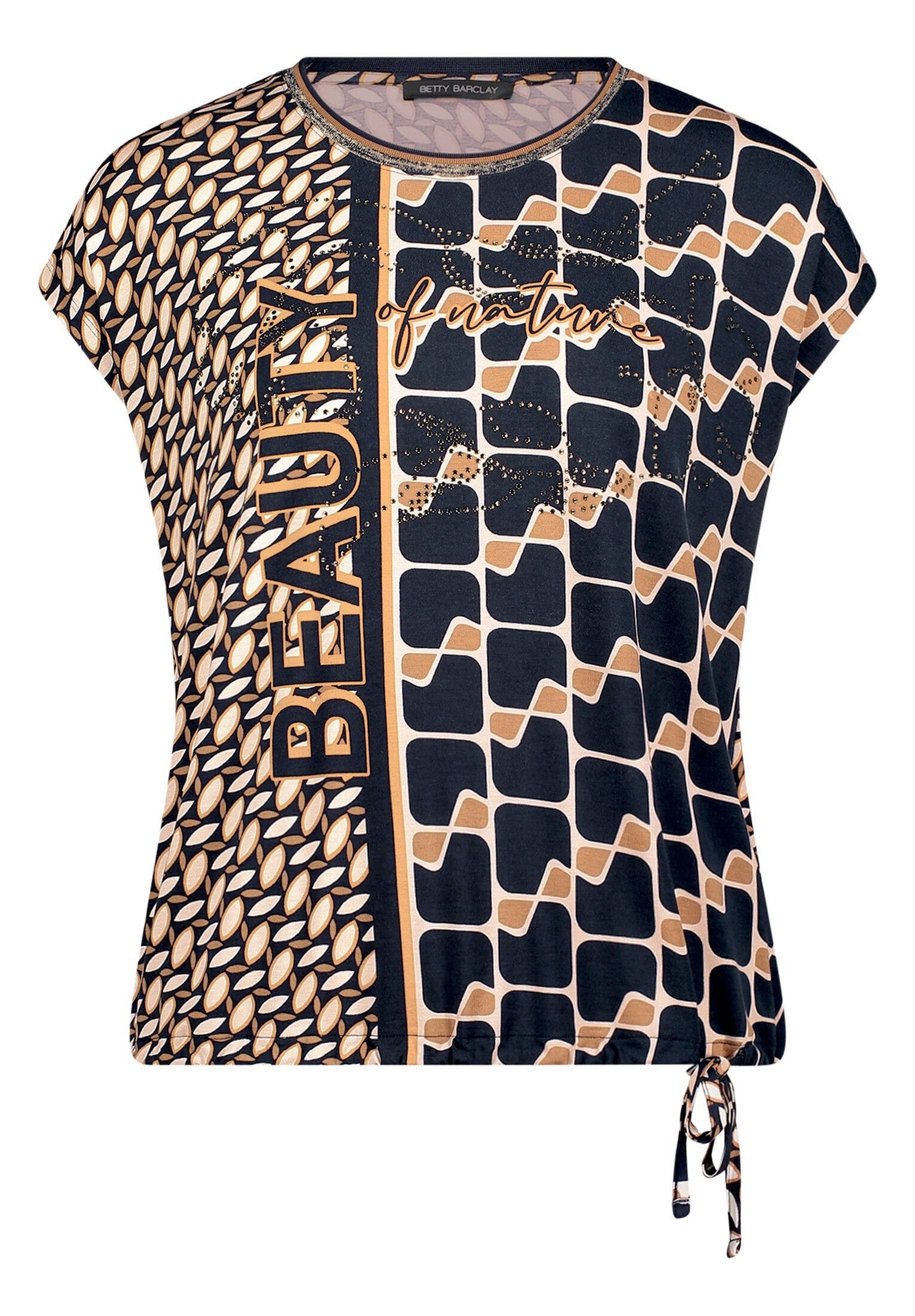 Betty Barclay Kurzarmshirt Damen mit Tunnelzug (1-tlg)