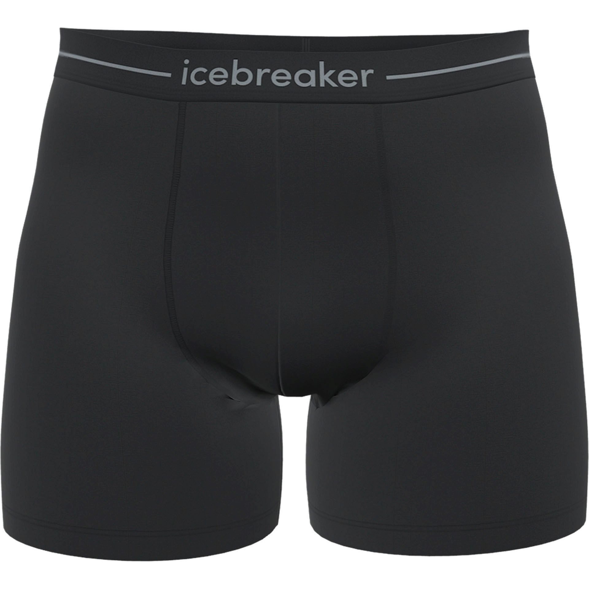 Icebreaker Боксерські чоловічі труси, боксерки Anatomica (Merinowolle) 2024 Unterwäsche schwarz Herren