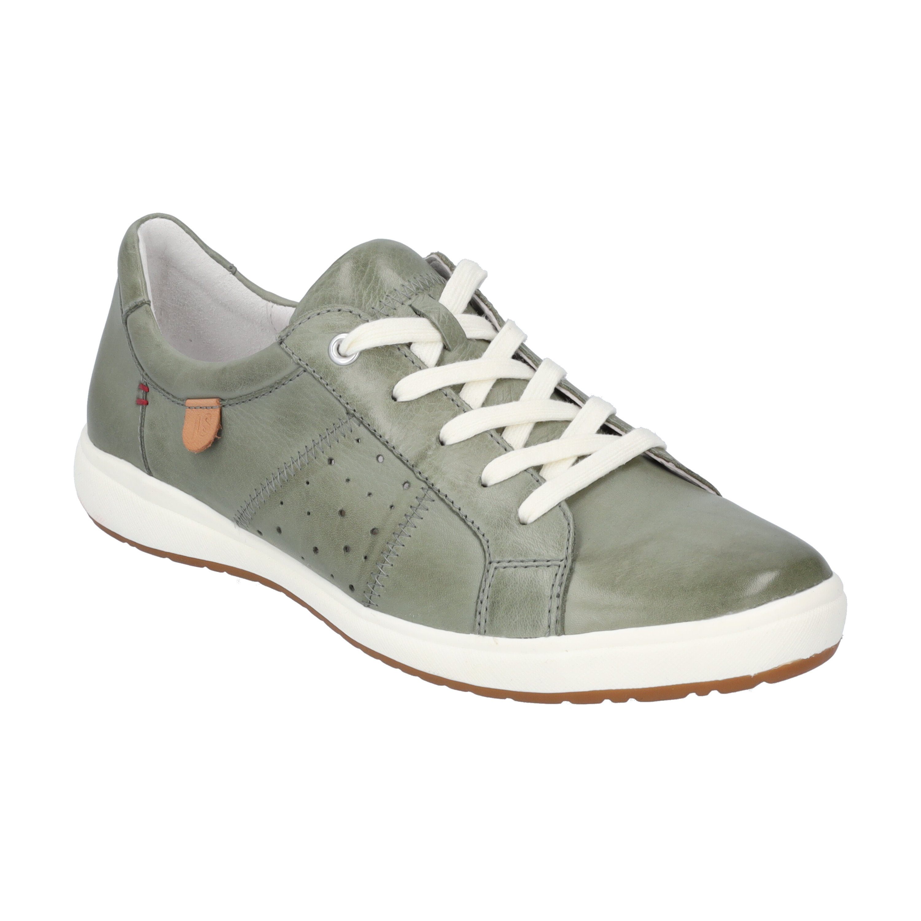 Caren 01, grün Schnürschuh